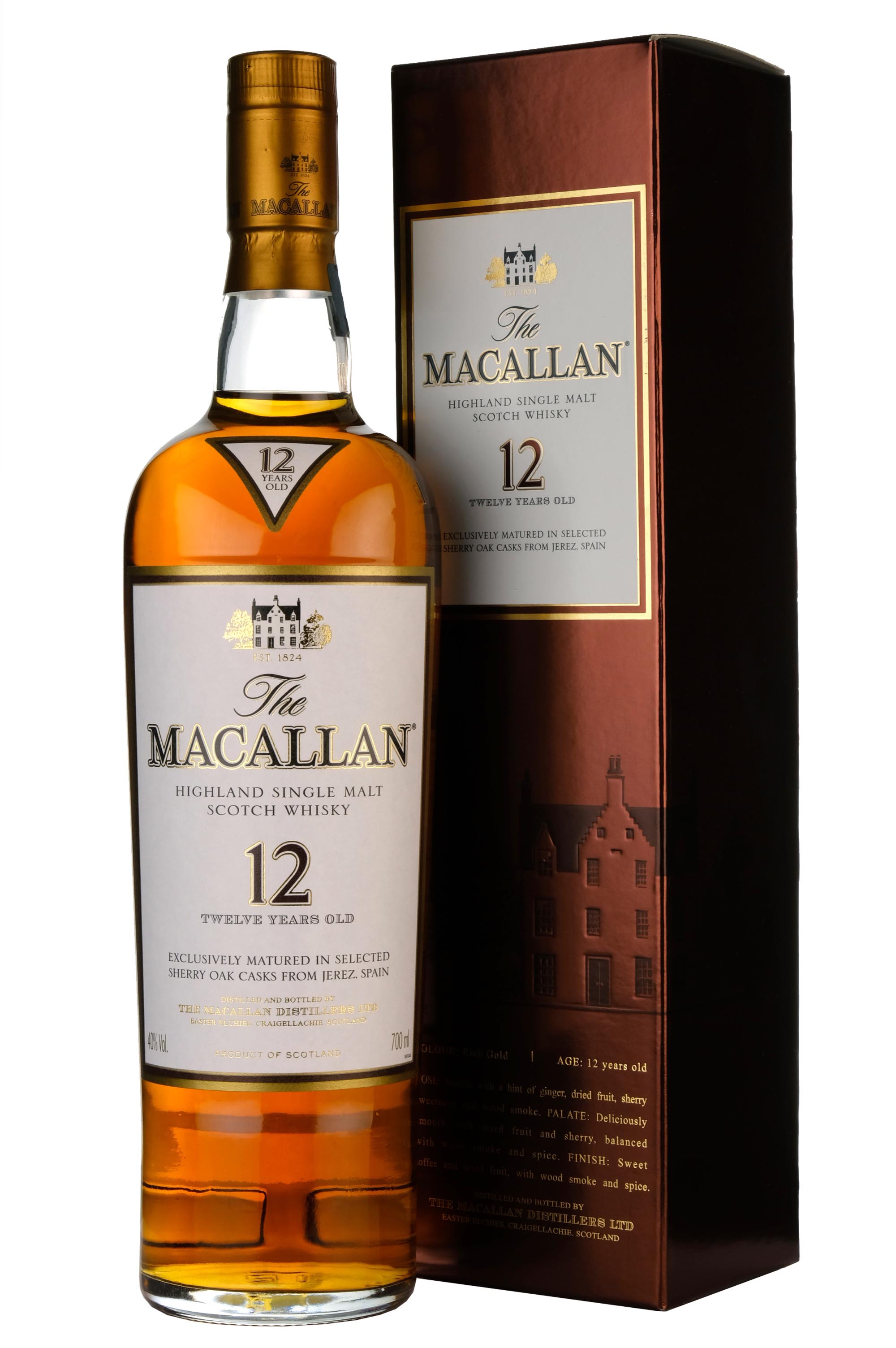 Macallan 12 Year Old Sherry Casks Mid 2000s