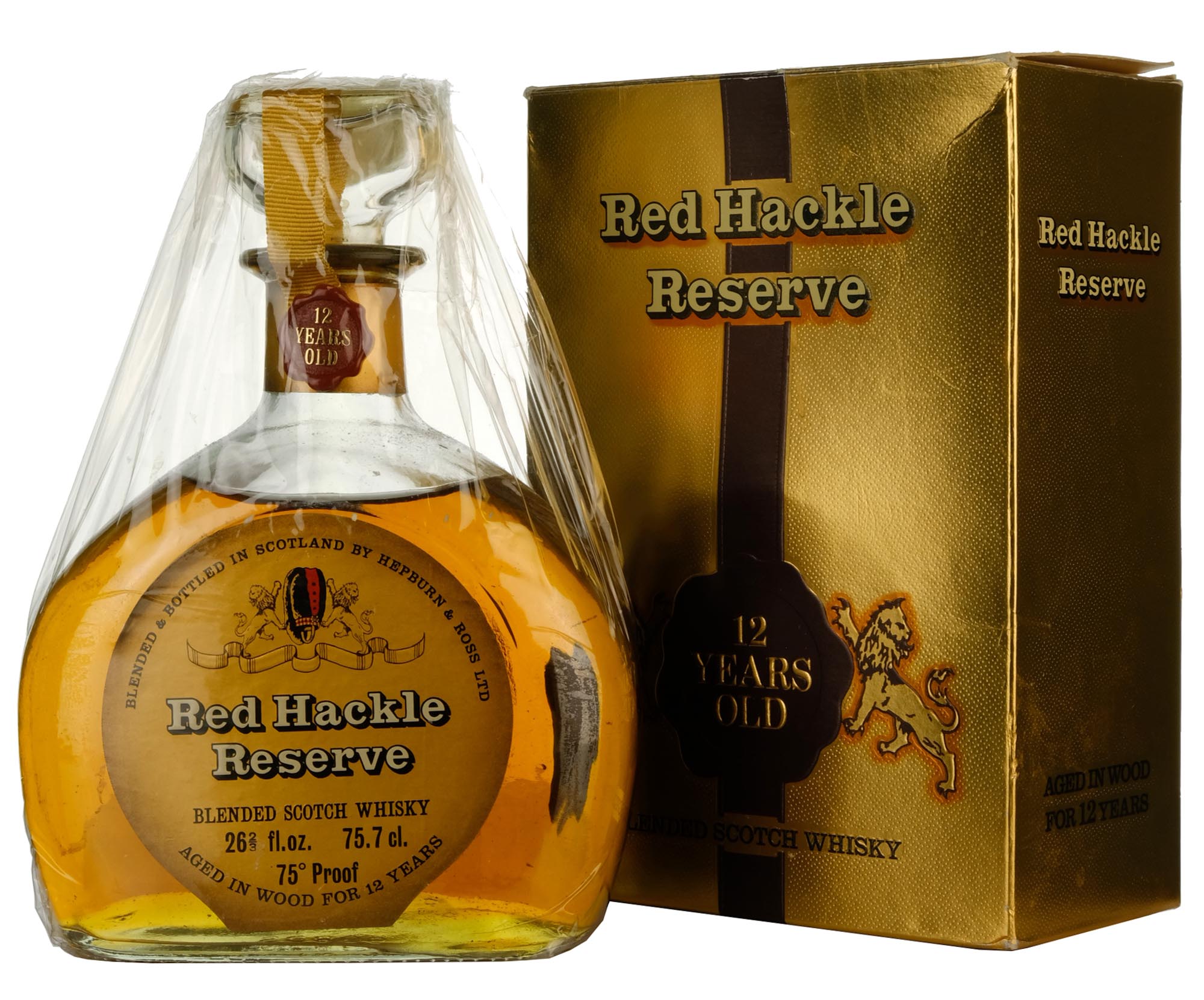 Red Hackle Reserve 12 Year Old 1970s