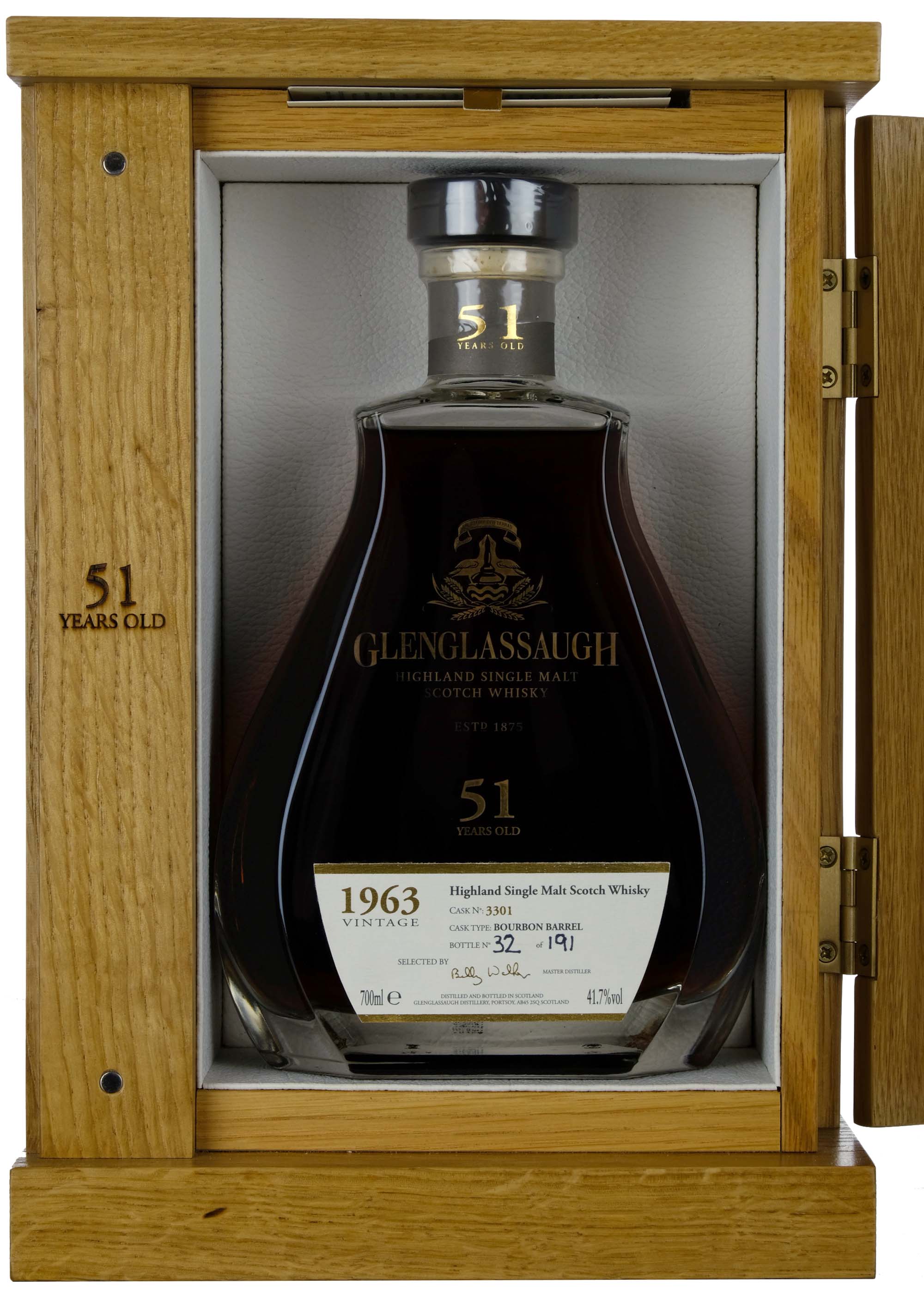 Glenglassaugh 1963-2014 | 51 Year Old Single Cask 3301