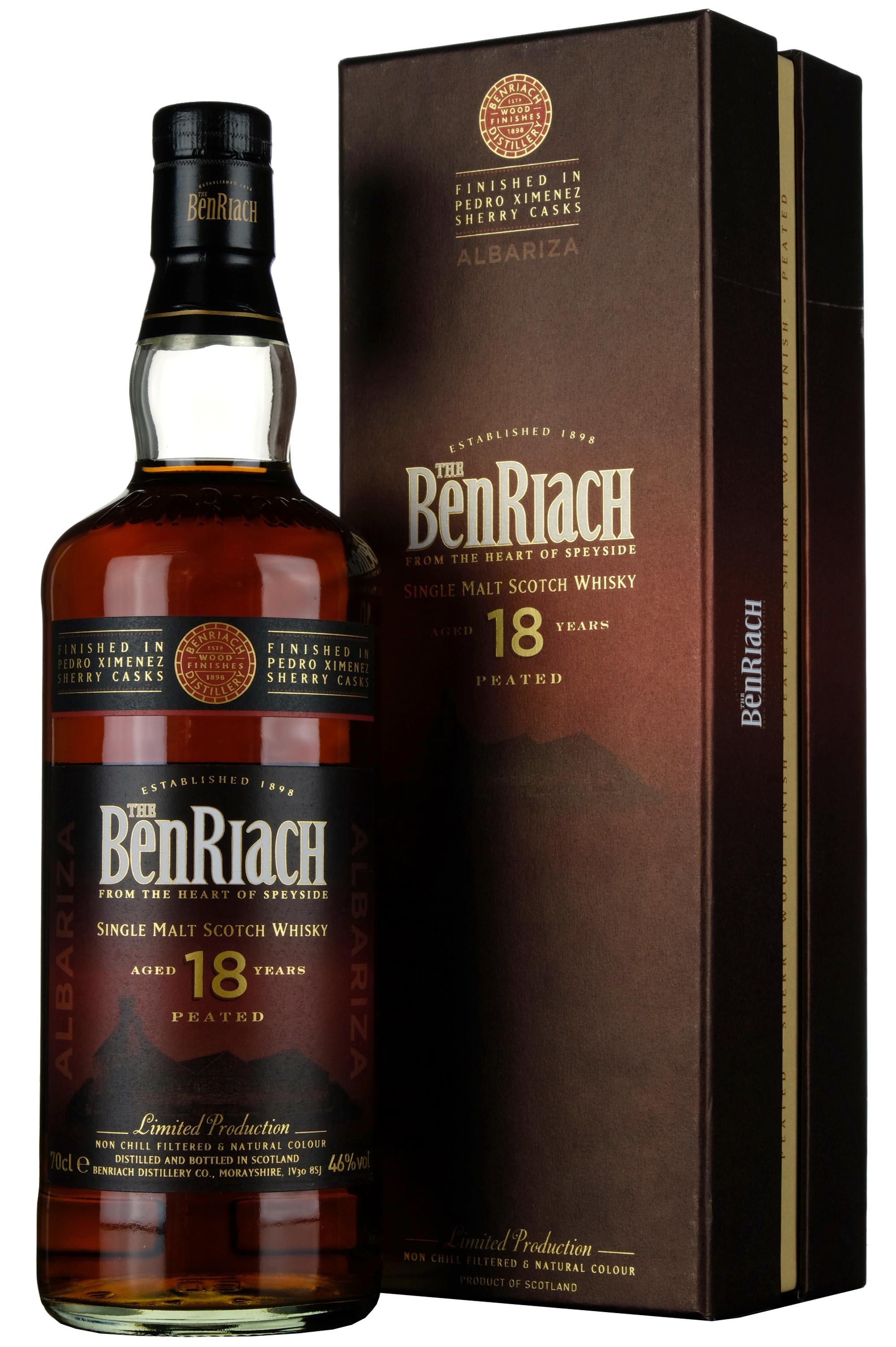 Benriach 18 Year Old Albariza Bottled 2015