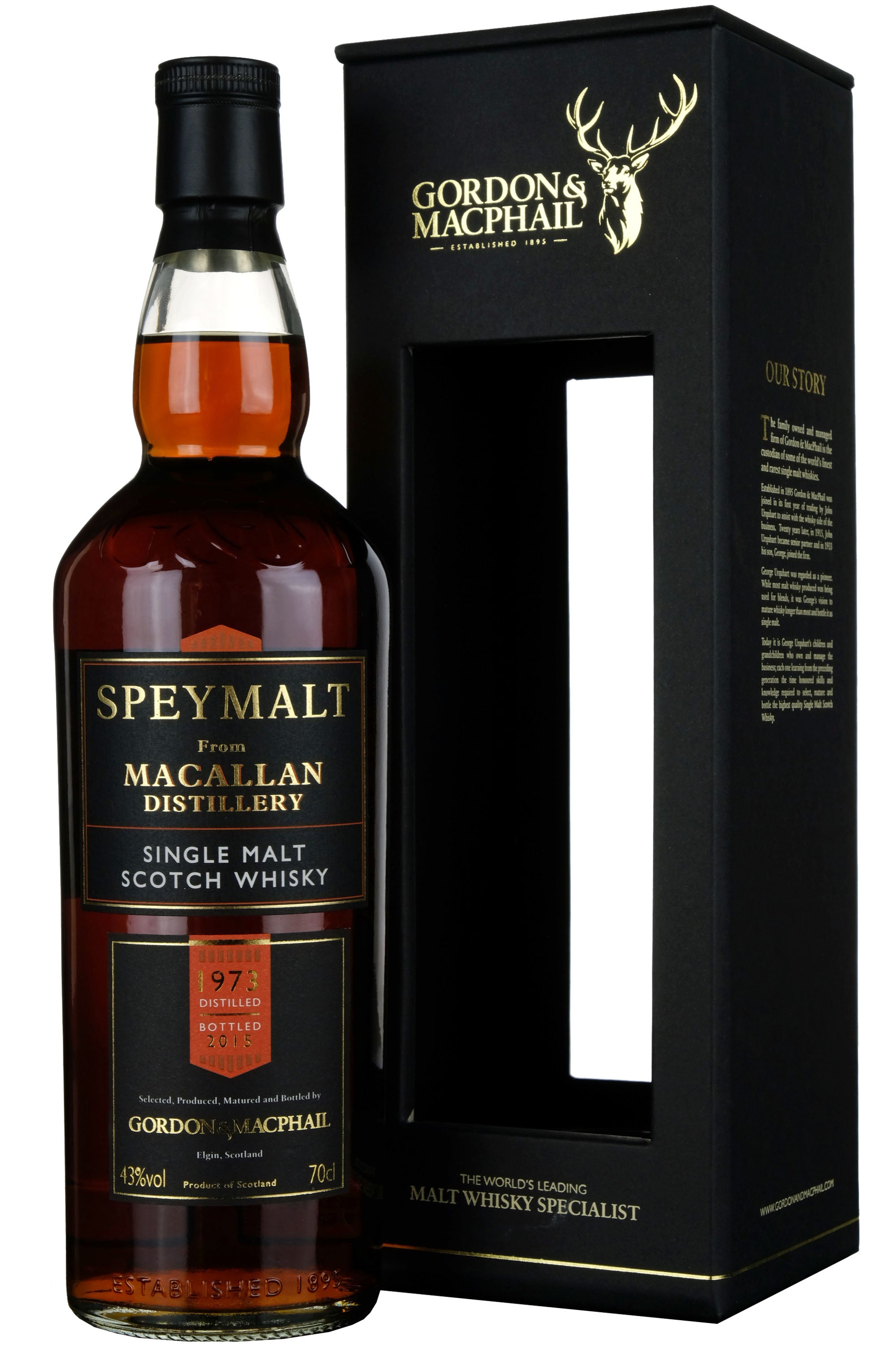 Macallan 1973-2015 Gordon & MacPhail Speymalt