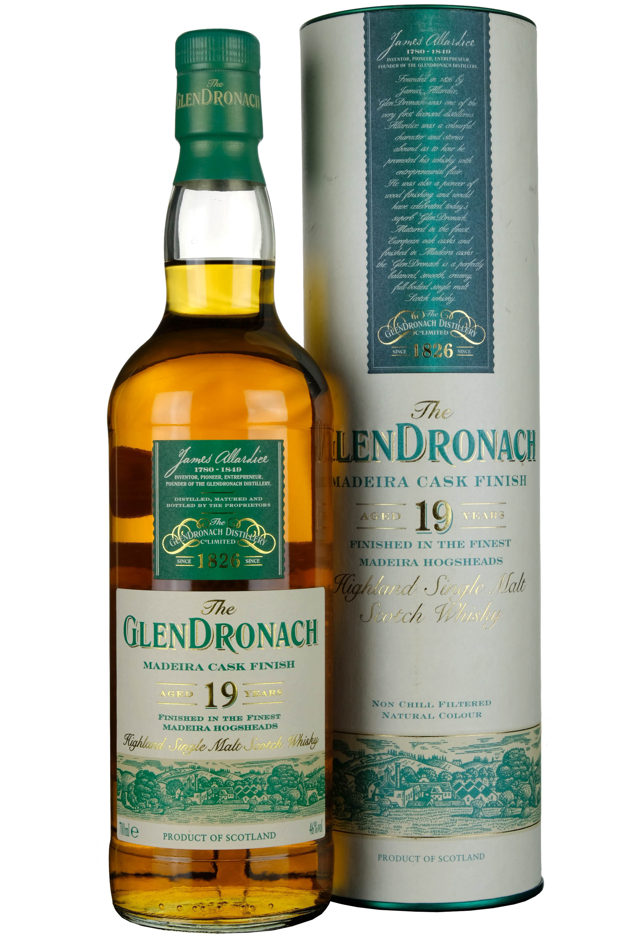 Glendronach 19 Year Old Madeira Cask Finish Bottled 2015
