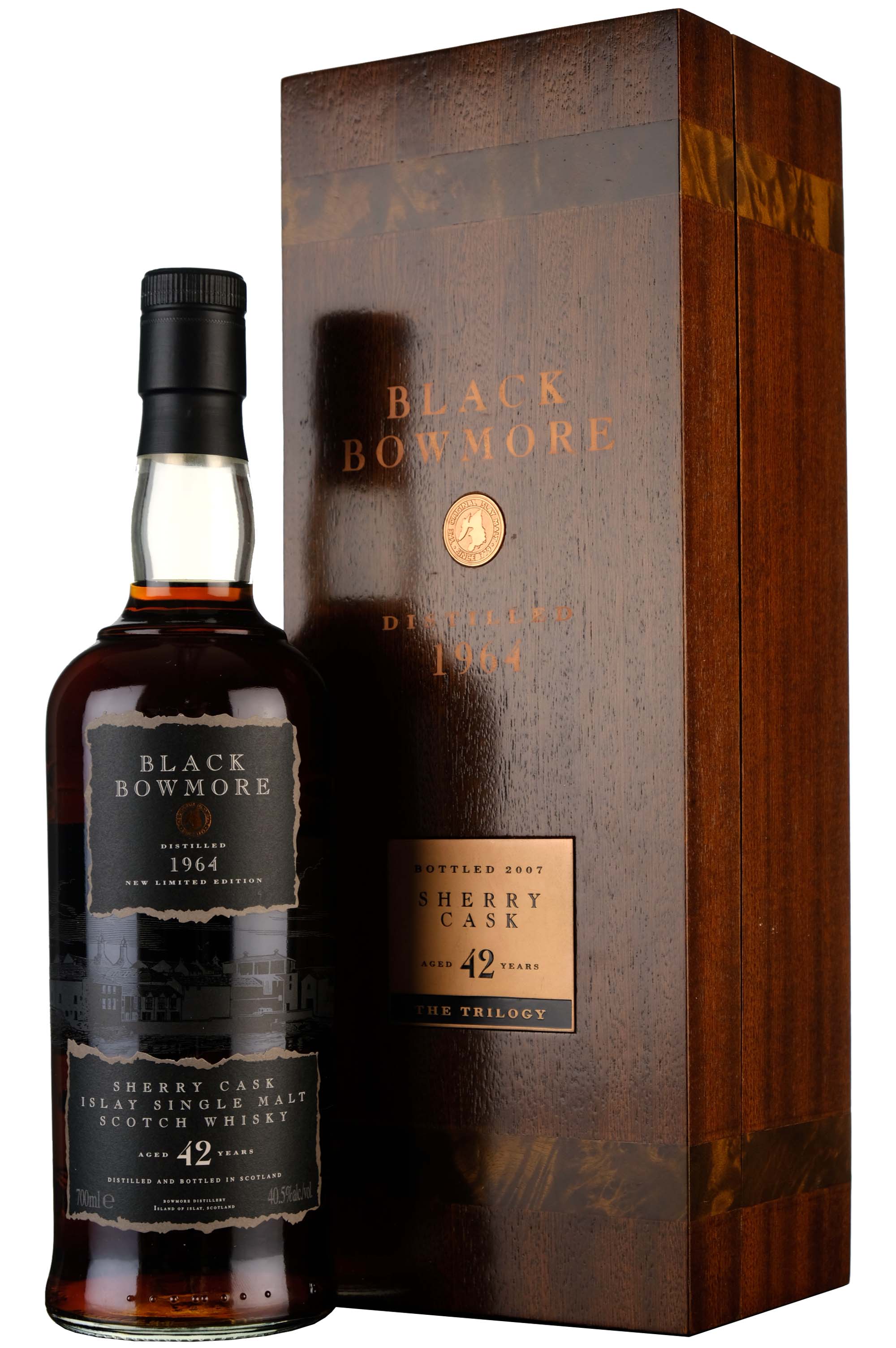 Black Bowmore 1964-2007 - 42 Year Old Trilogy Series