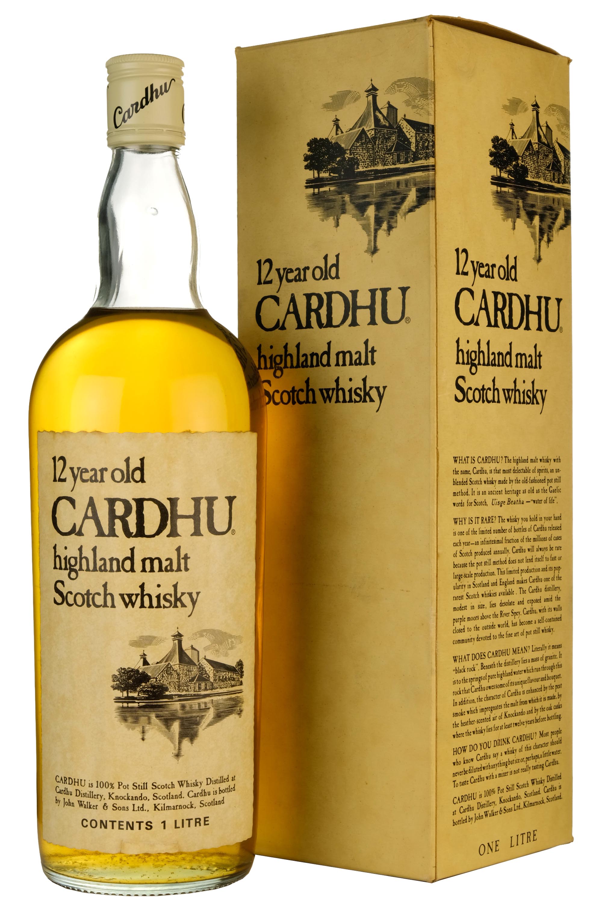 Cardhu 12 Year Old 1970s | 1 Litre