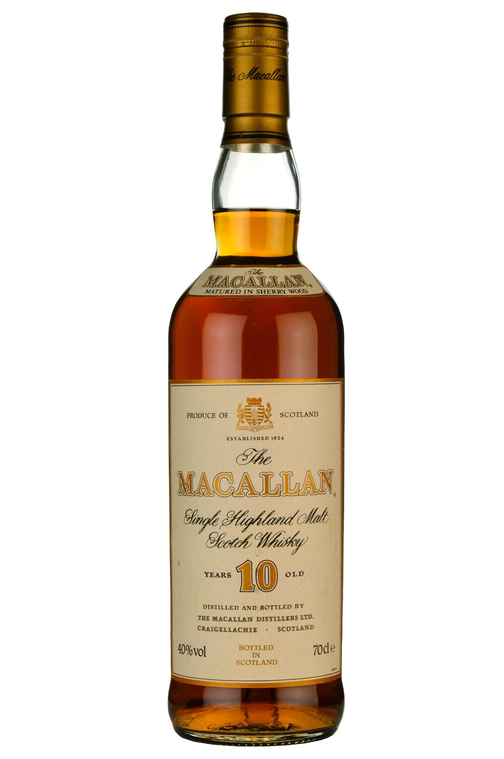 Macallan 10 Year Old Sherry Cask 1990s