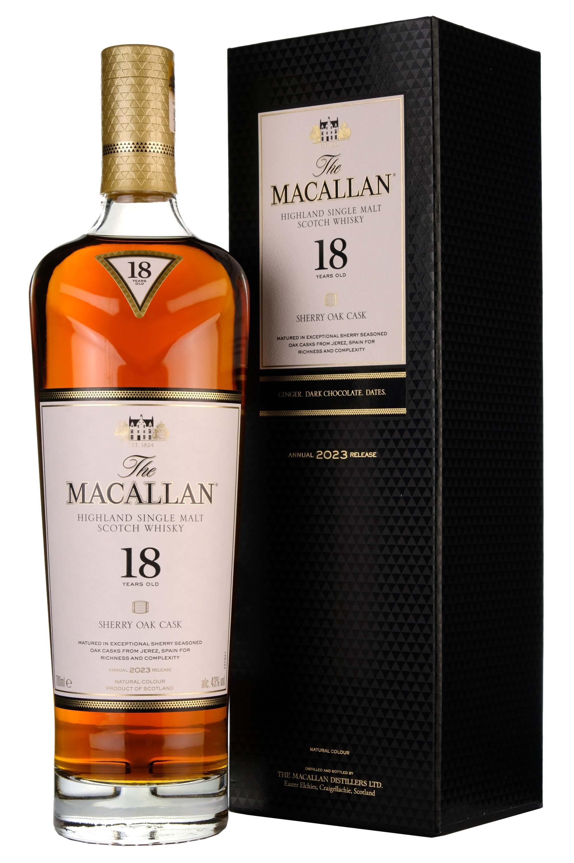 Macallan 18 Year Old Sherry Oak Cask 2023 Release