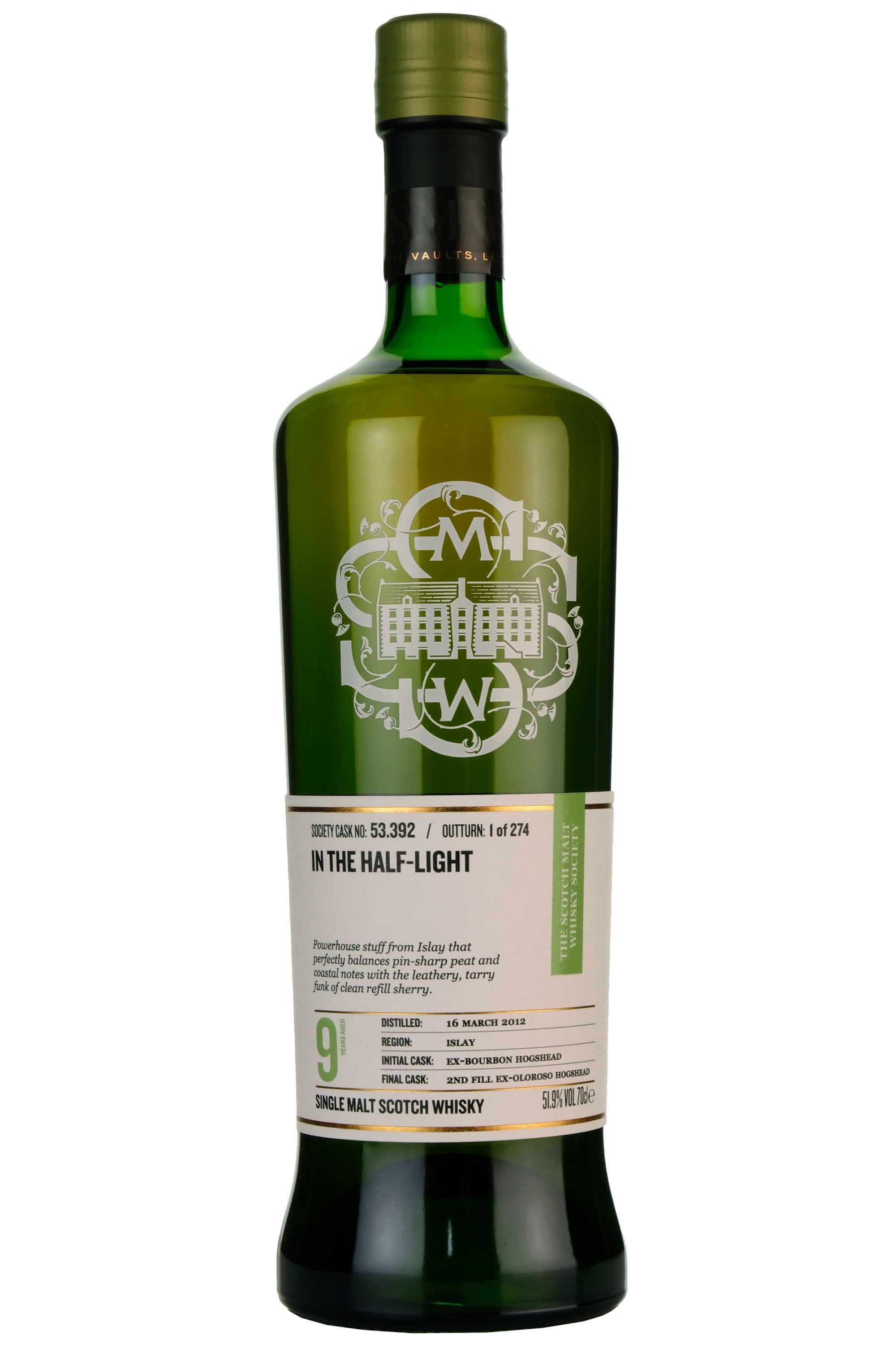 Caol Ila 2012 | 9 Year Old SMWS 53.392 In The Half-Light