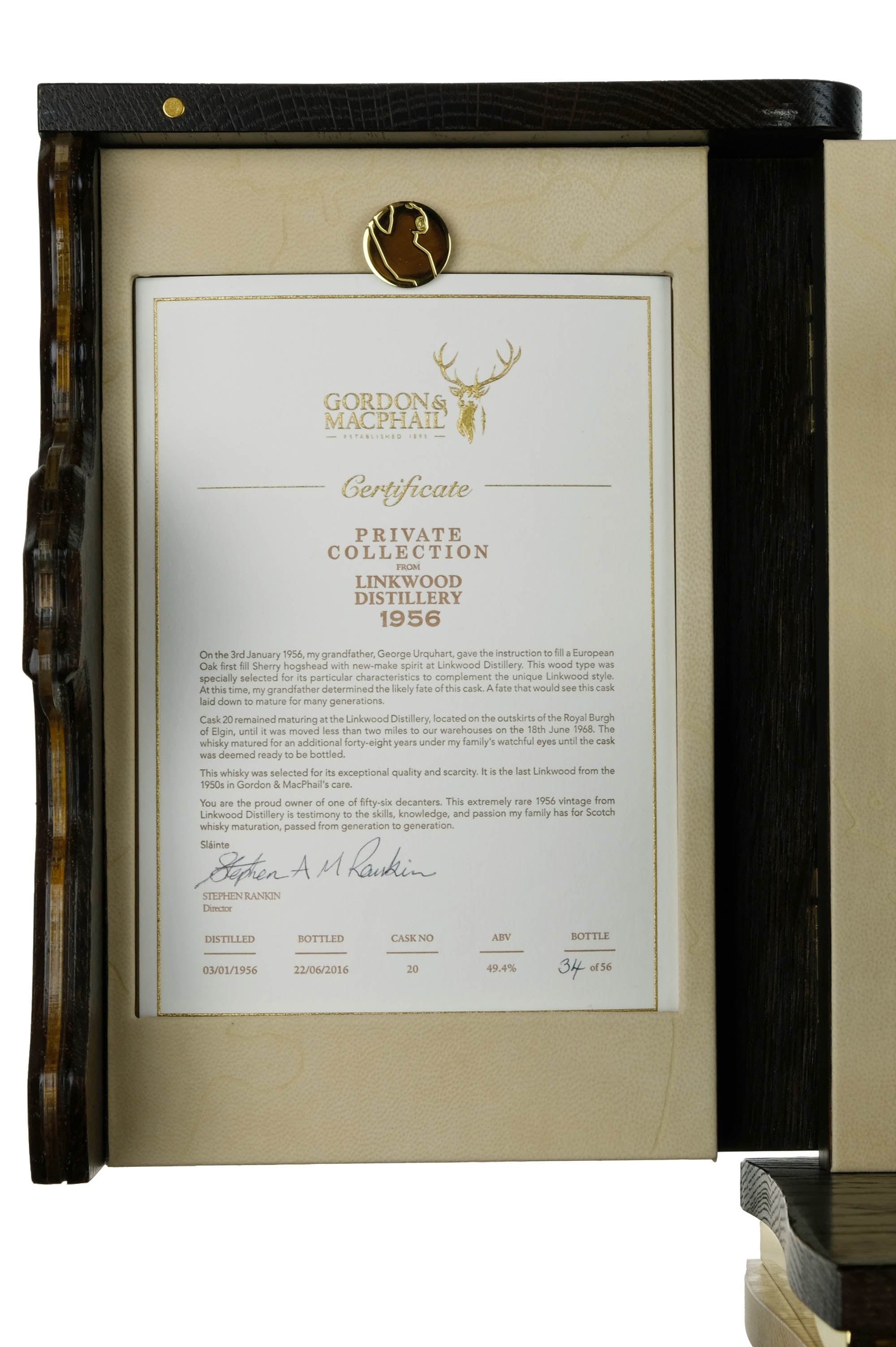 Linkwood 1956-2016 | 60 Year Old Gordon & MacPhail Private Collection Single Cask 20