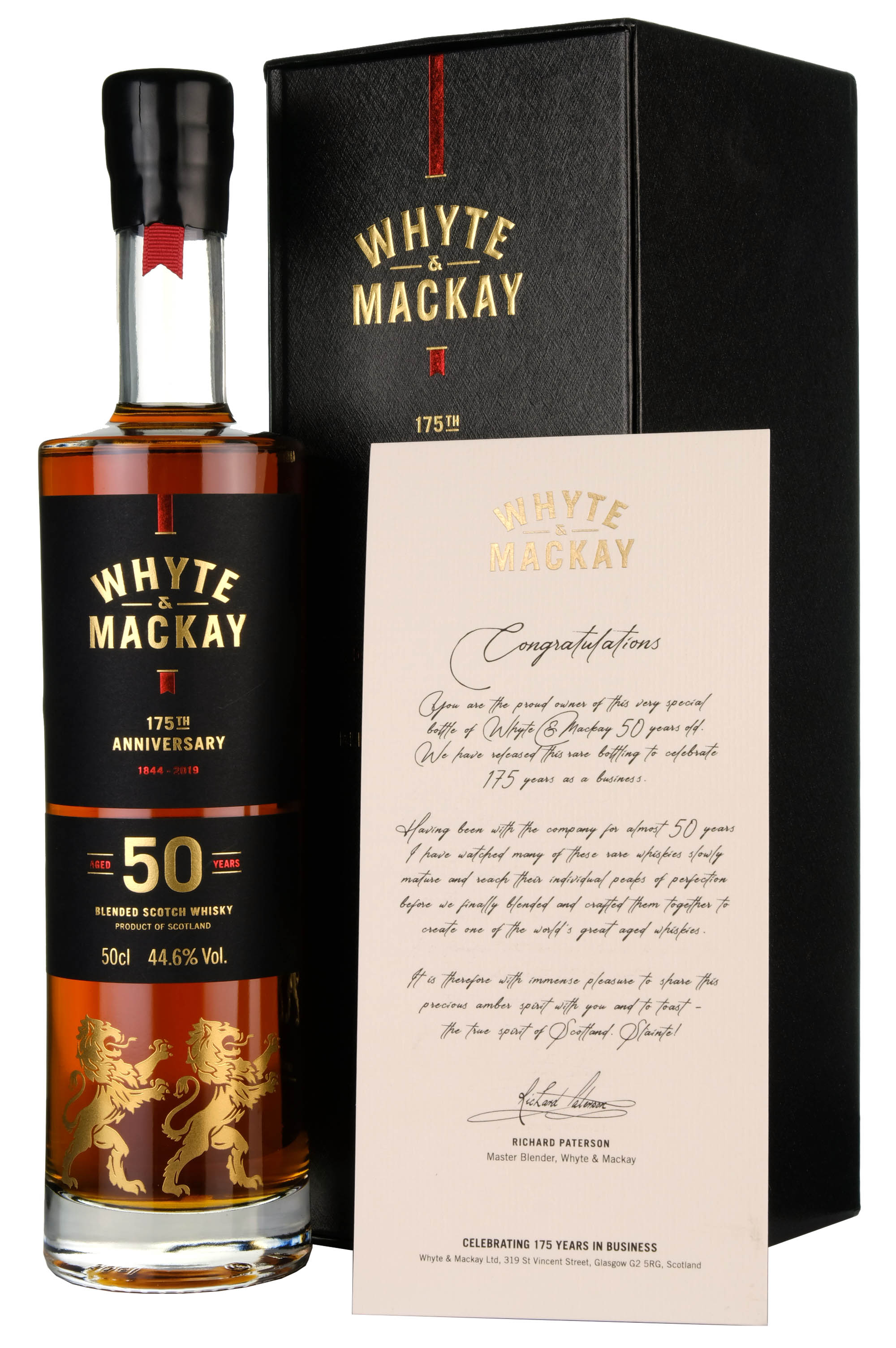 Whyte & Mackay 50 Year Old 175th Anniversary Edition