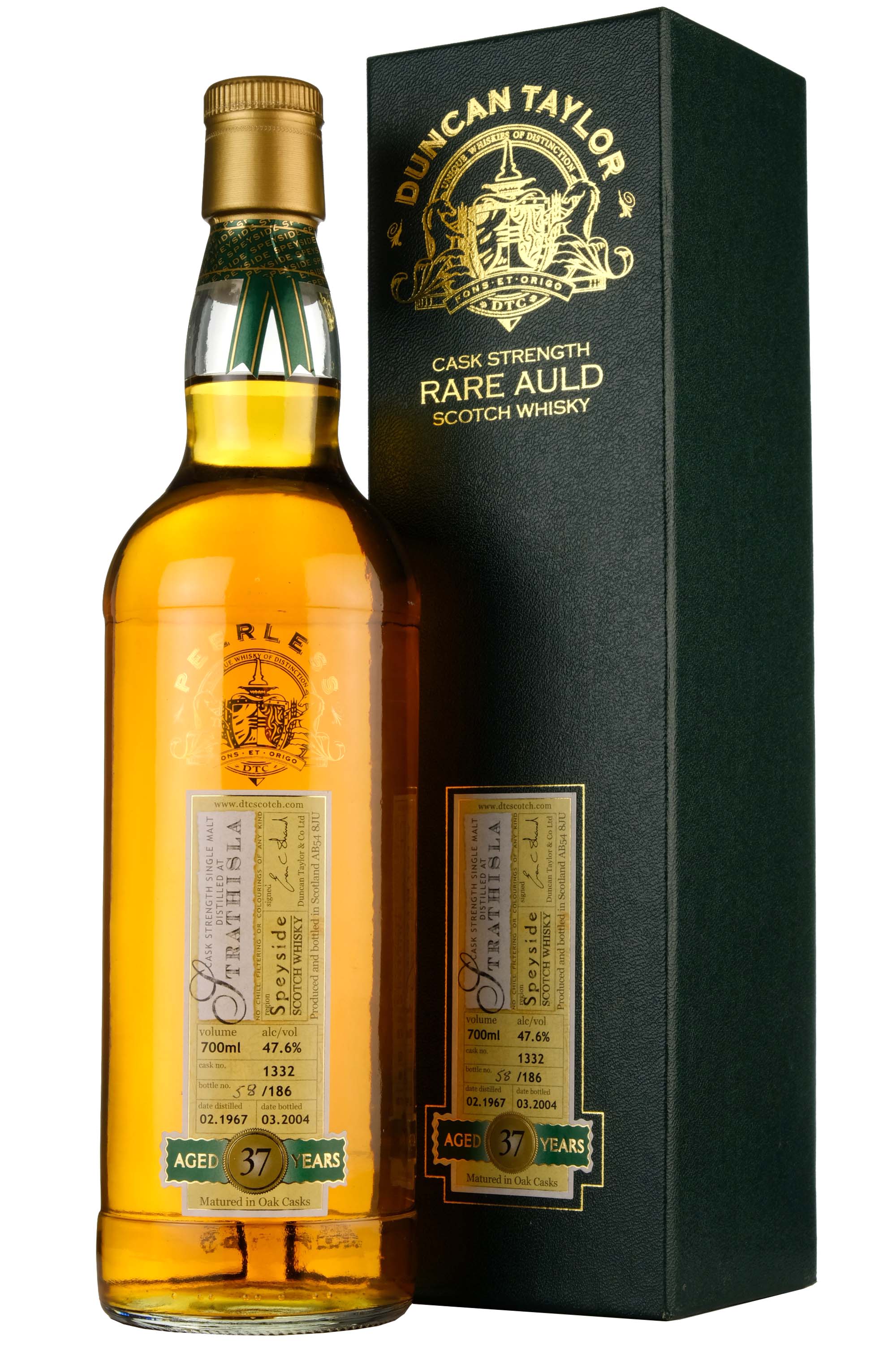 Strathisla 1967-2004 | 37 Year Old Duncan Taylor Rare Auld Single Cask 1332