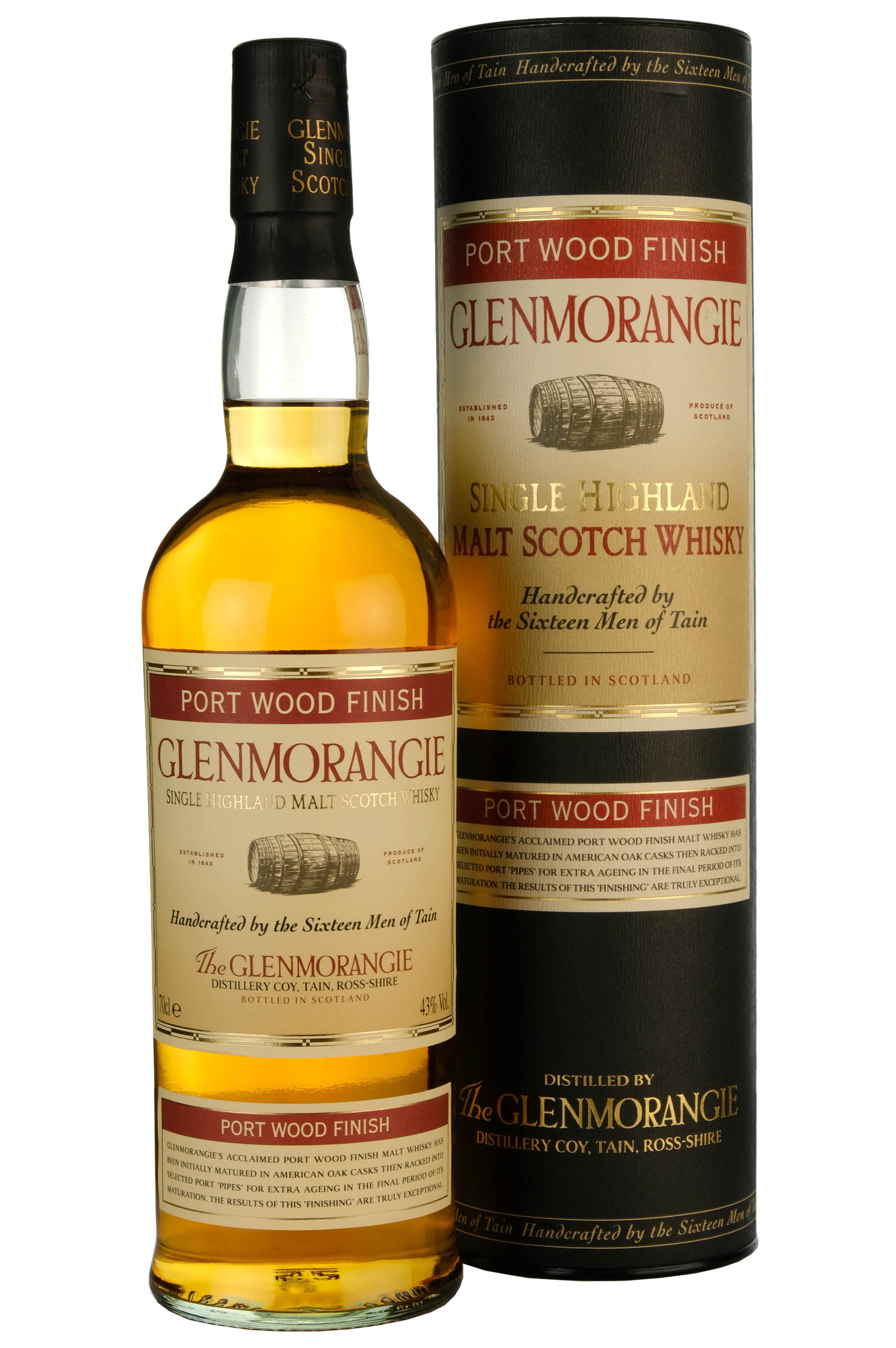 Glenmorangie Port Wood Finish Circa 2000 - Whisky-Online Shop