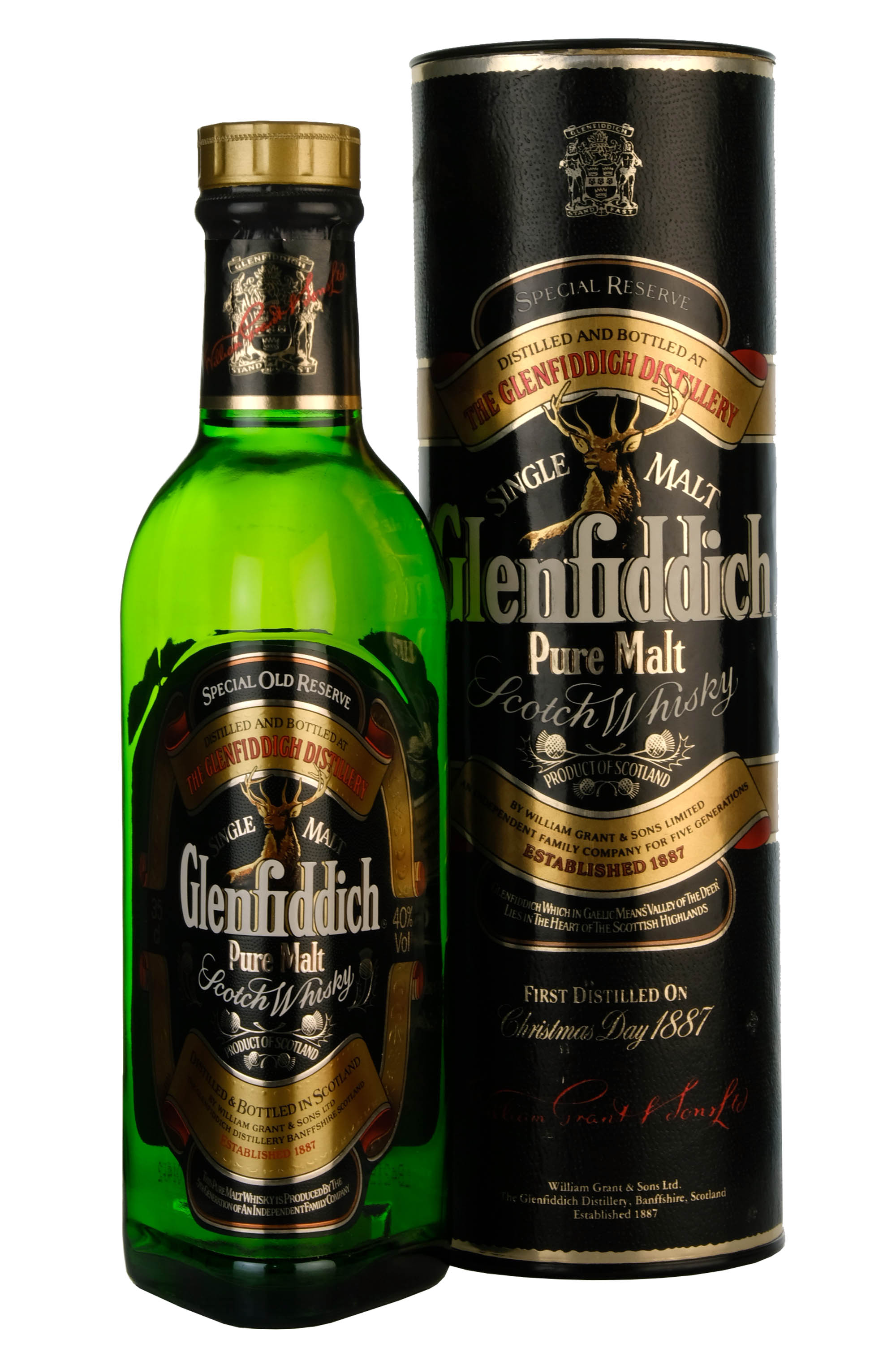 Glenfiddich Special Old Reserve Pure Malt Half Bottle