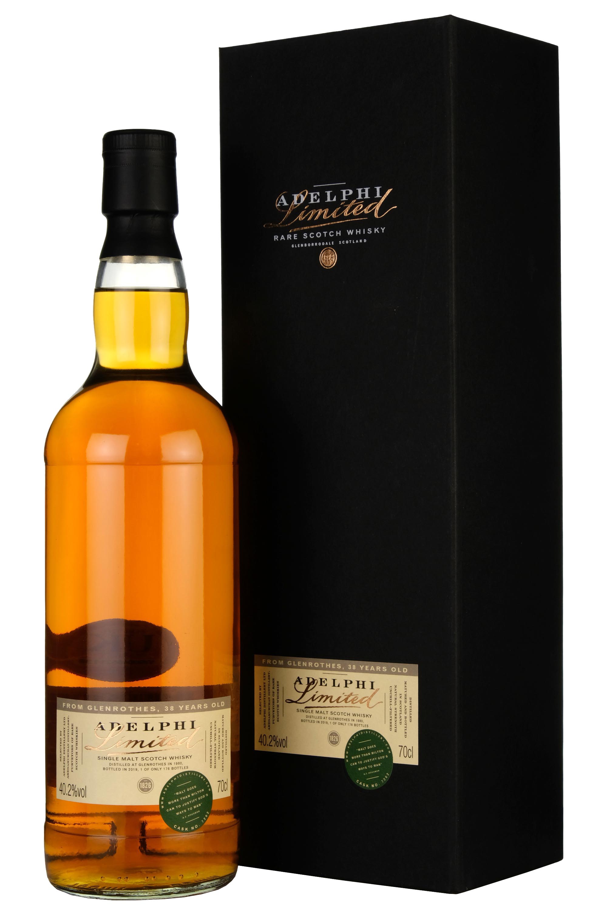 Glenrothes 1980-2019 | 38 Year Old Adelphi Limited Single Cask 7202