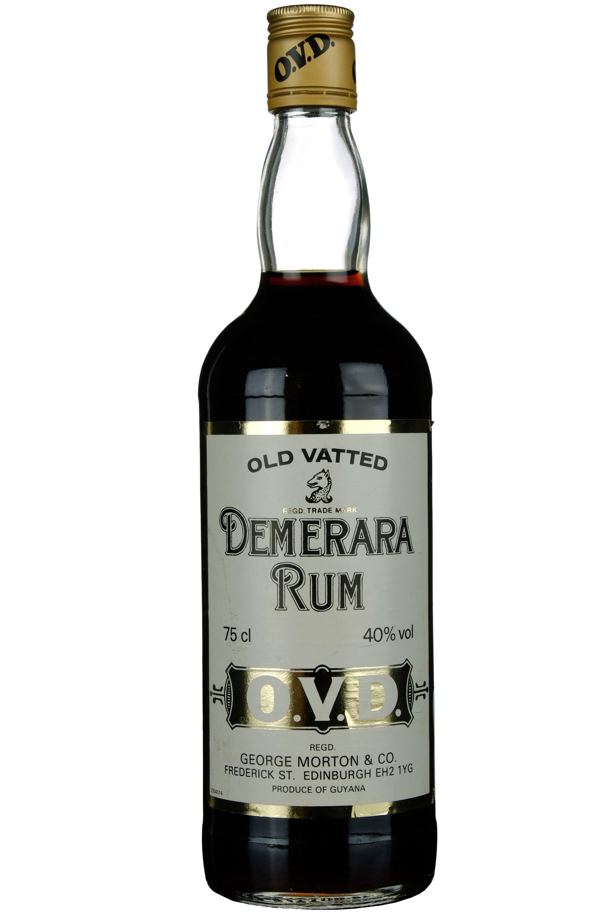 Old Vatted Demerara Rum 1980s