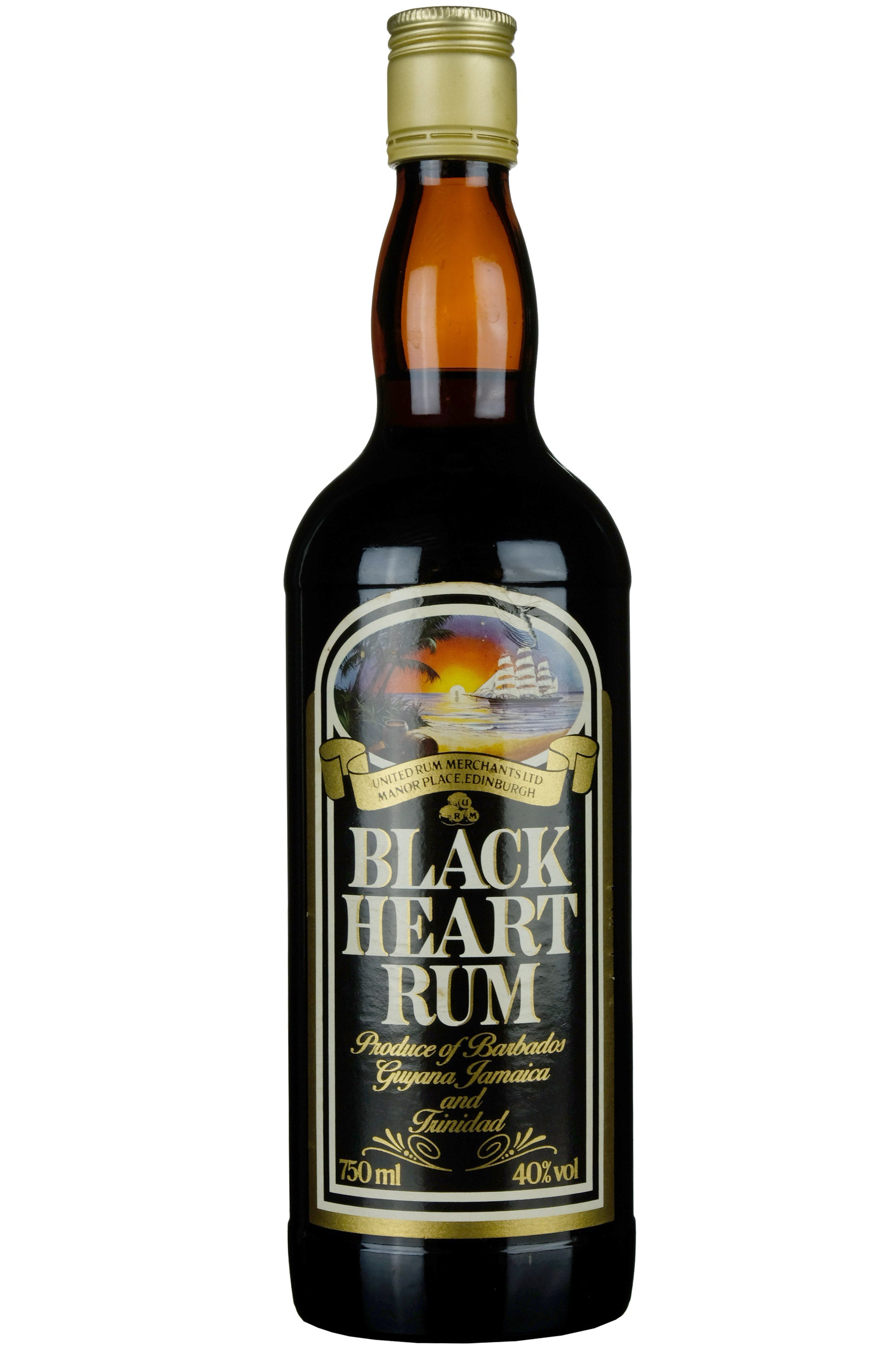 Black Heart Rum 1980s