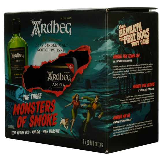 Ardbeg The Three Monsters Of Smoke Box Set
