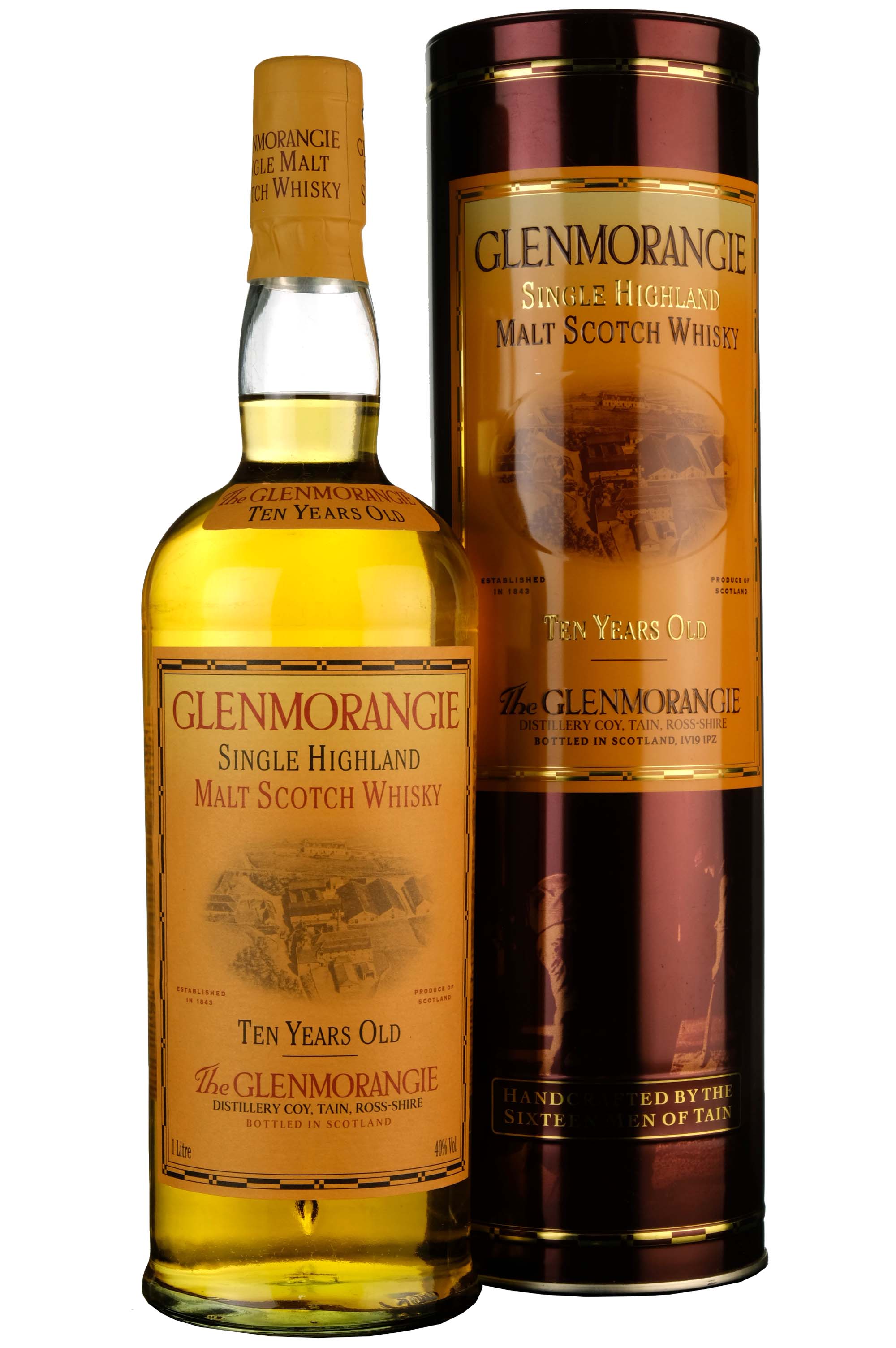 Glenmorangie 10 Year Old Circa 2000 1 Litre