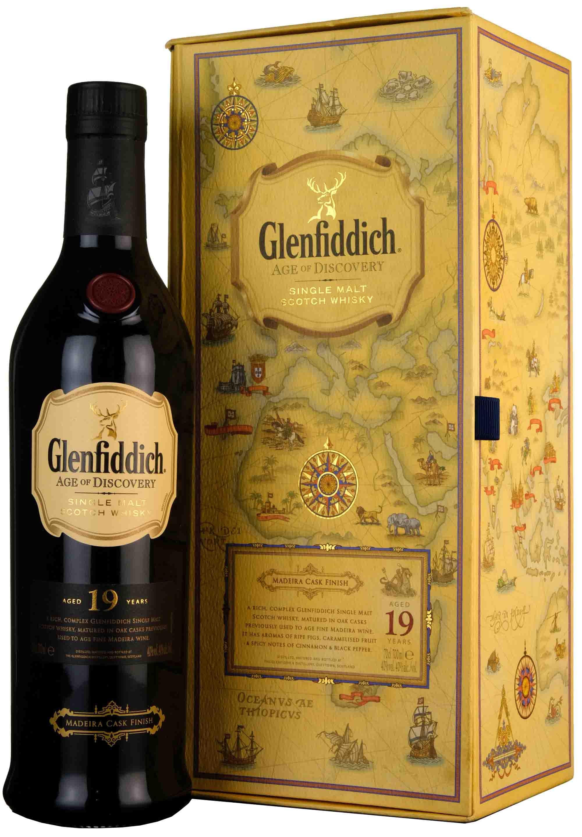 Glenfiddich 19 Year Old Age Of Discovery Madeira Cask Finish