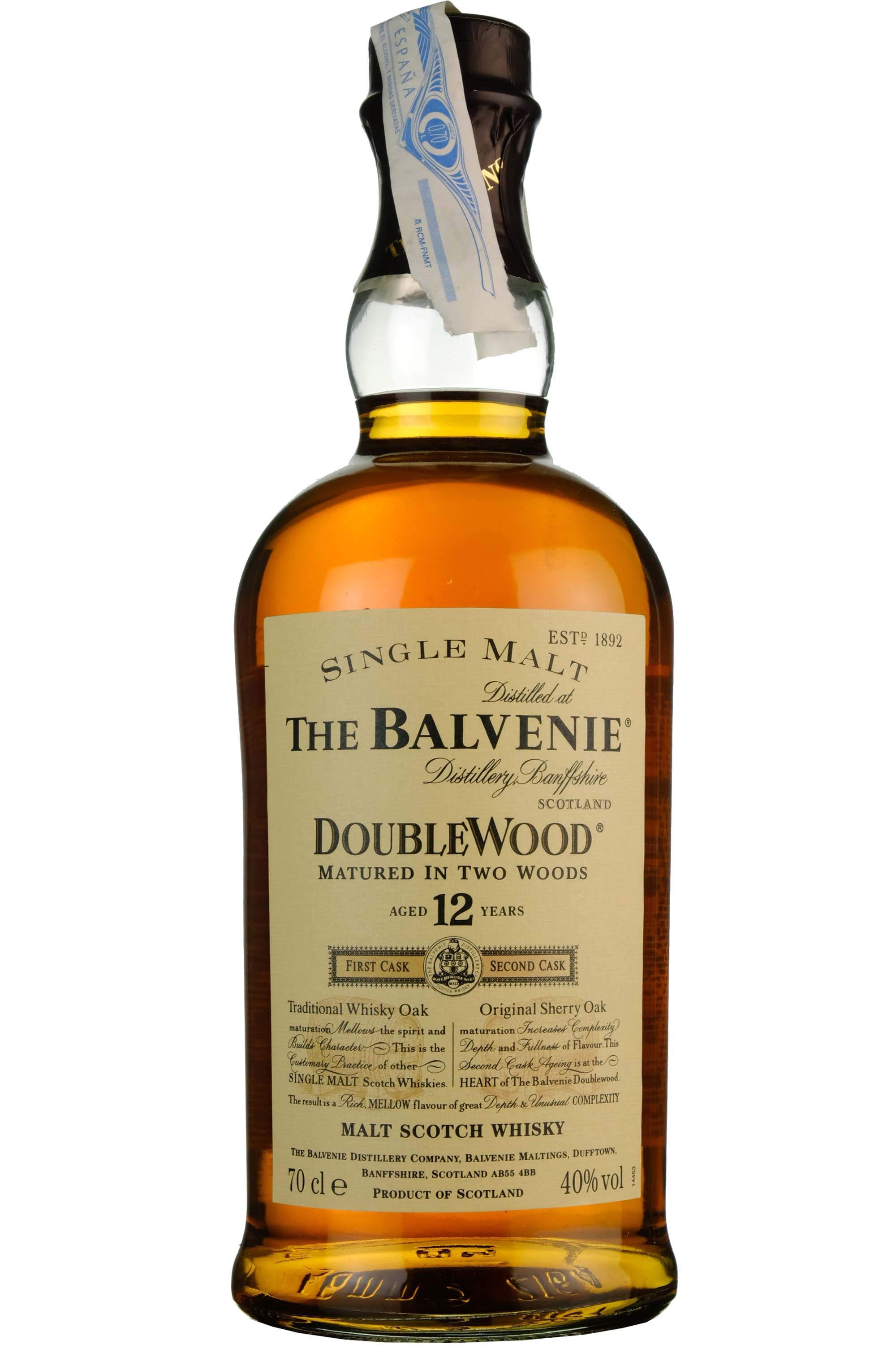 Balvenie 12 Year Old DoubleWood 2000s