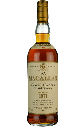 Macallan 1971-1989 | 18 Year Old Sherry Cask