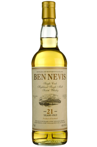 BEN NEVIS 21年 ブレンデッドスコッチウイスキー ◇◇BEN NEVIS 21年 SCOTCH WHISKY ベンネヴィス スコッチウイスキー◇◇