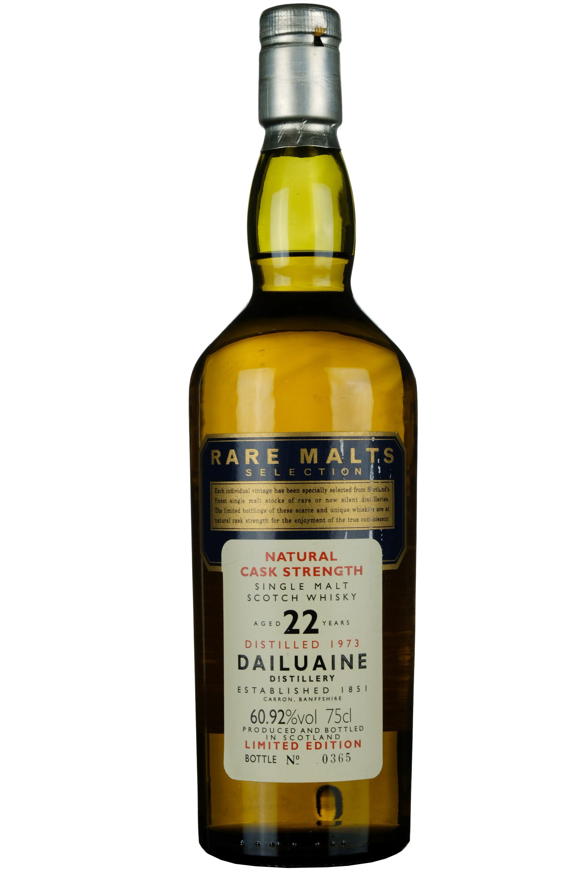 Dailuaine 1973 | 22 Year Old Rare Malts Selection 60.92%