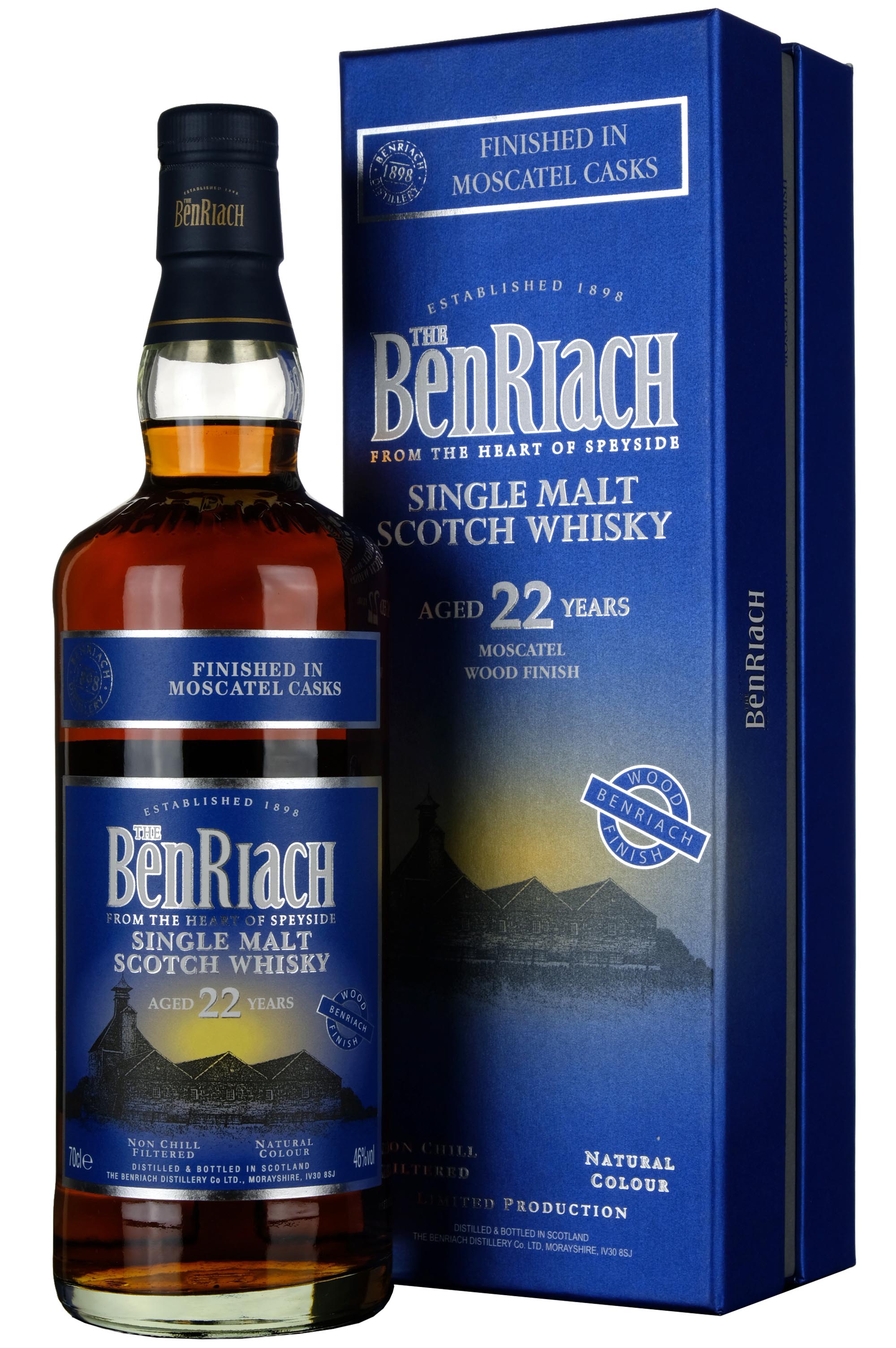 Benriach 22 Year Old Moscatel Finish Bottled 2016
