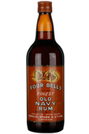 Four Bells Old Navy Rum Bottled Pre 1966
