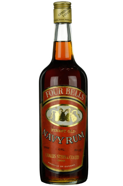 FOUR BELLS NAVY RUM 古酒 Four Bells Guyana Navy Rum - 1990s (43