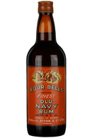 Four Bells Old Navy Rum Bottled Post 1966