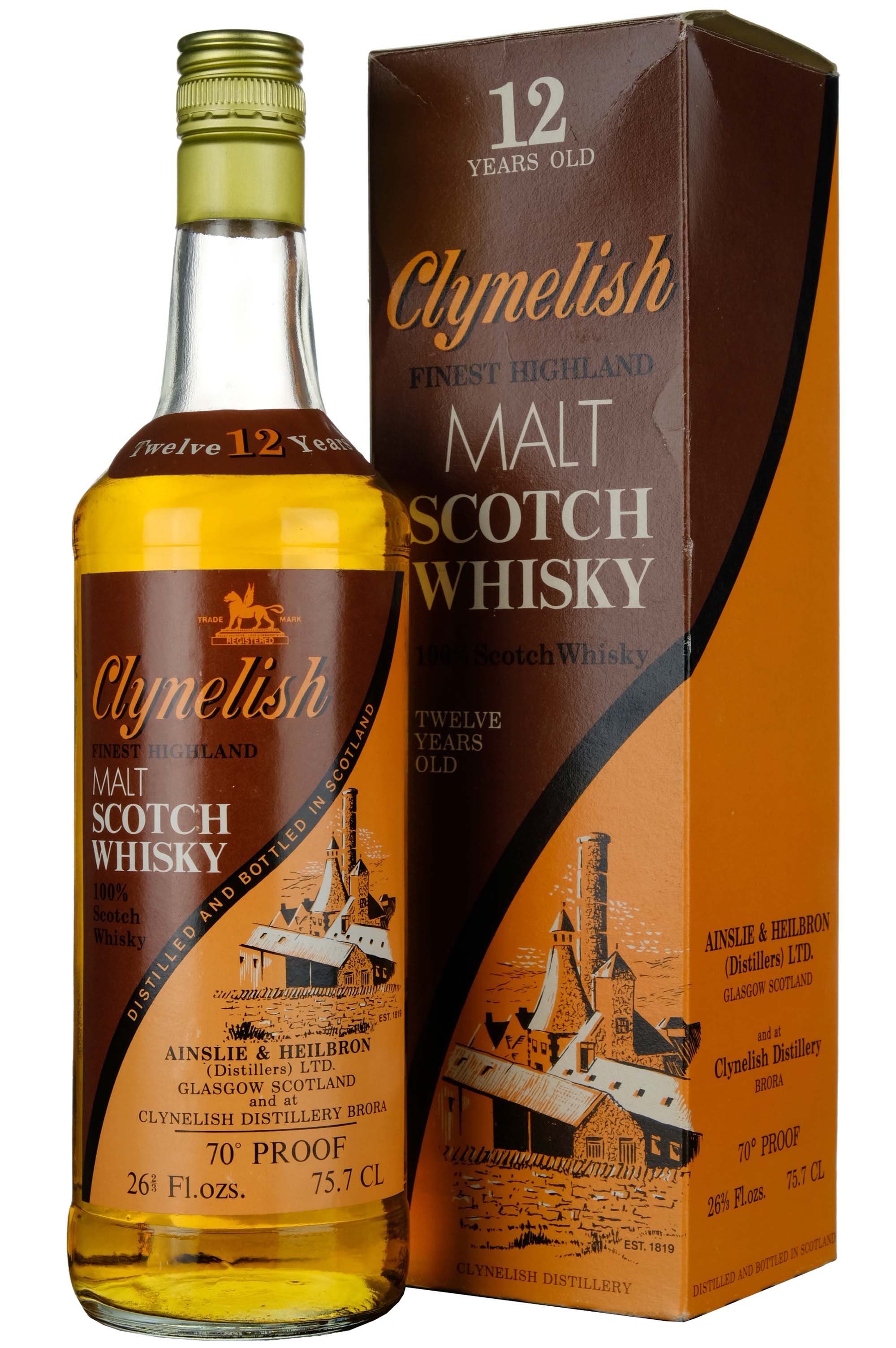 Clynelish 12 Year Old Late 1970s - Whisky-Online Shop