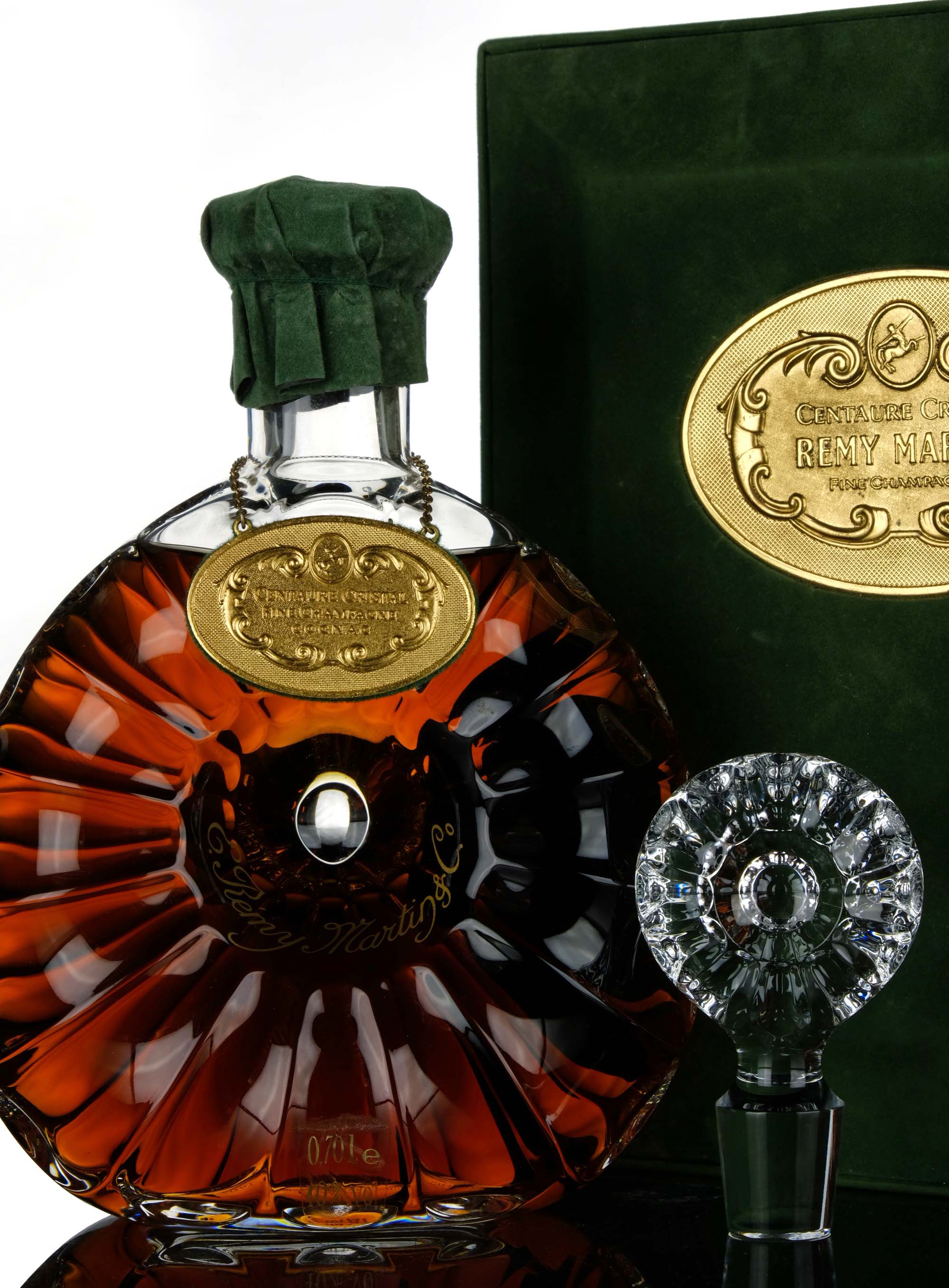 Remy Martin Centaure Grande Petite Champagne Cognac Baccarat Crystal Decanter
