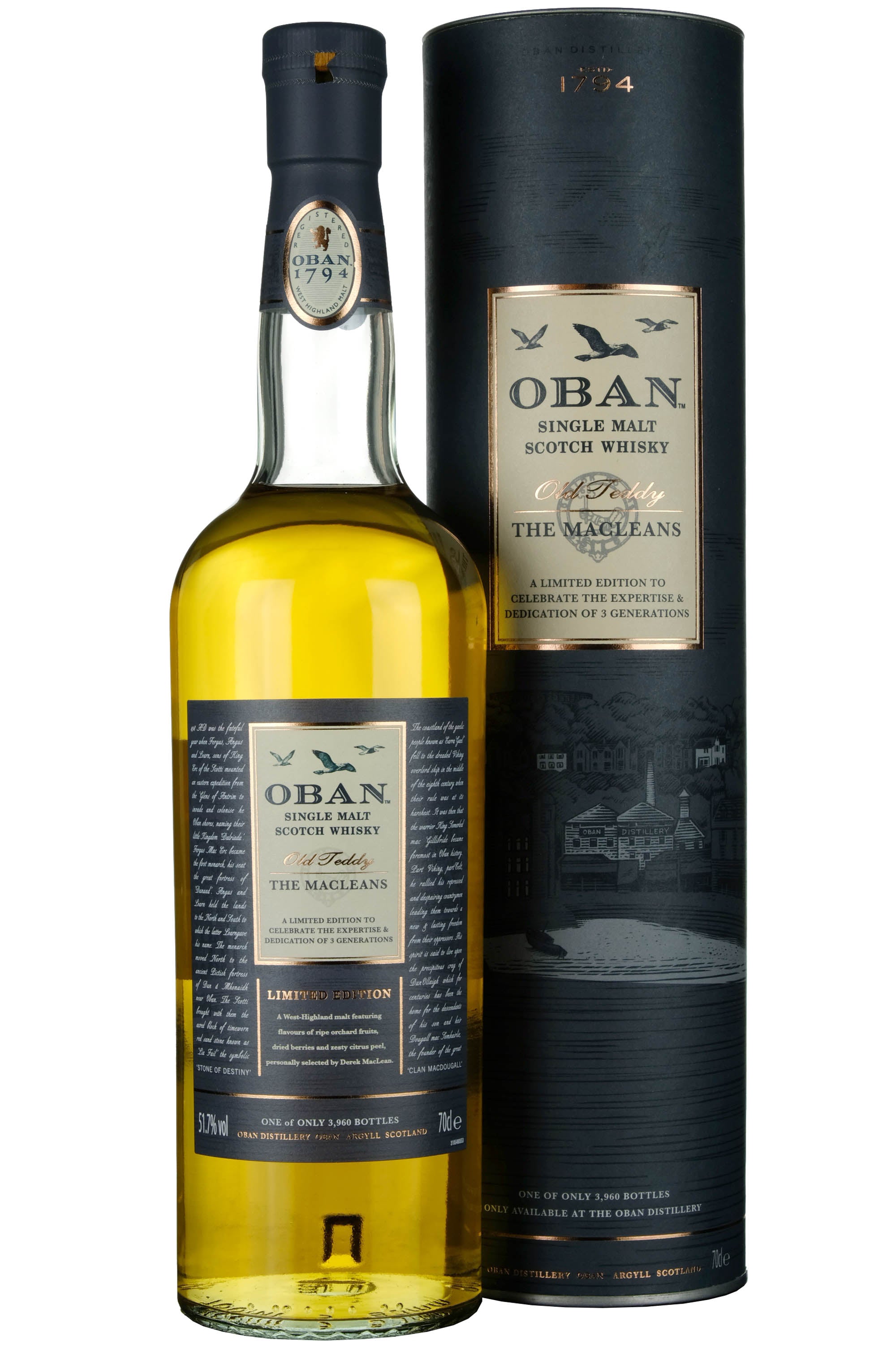 Oban Old Teddy The Macleans Bottled 2019