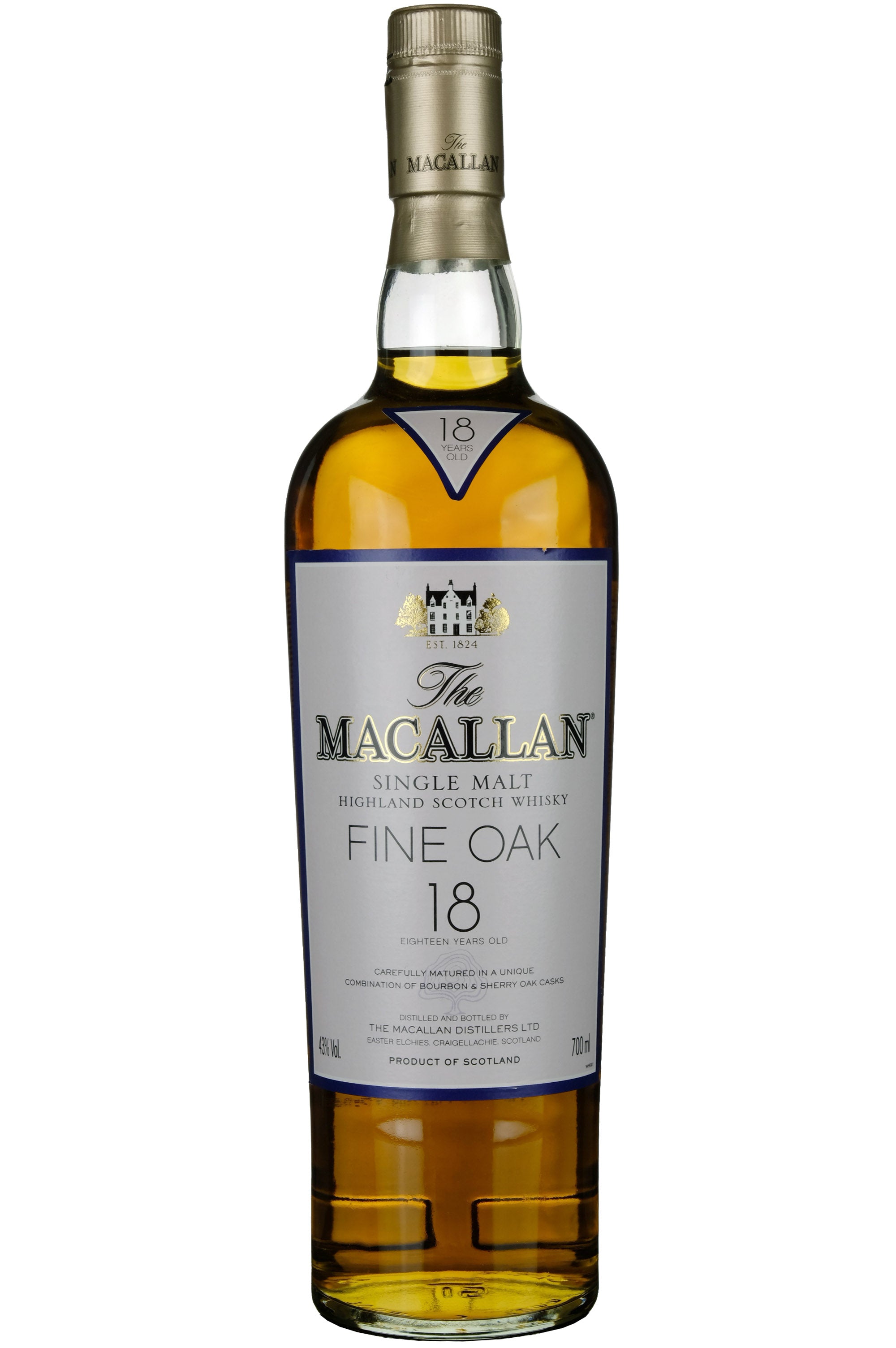 Macallan 18 Year Old Fine Oak Early 2000s