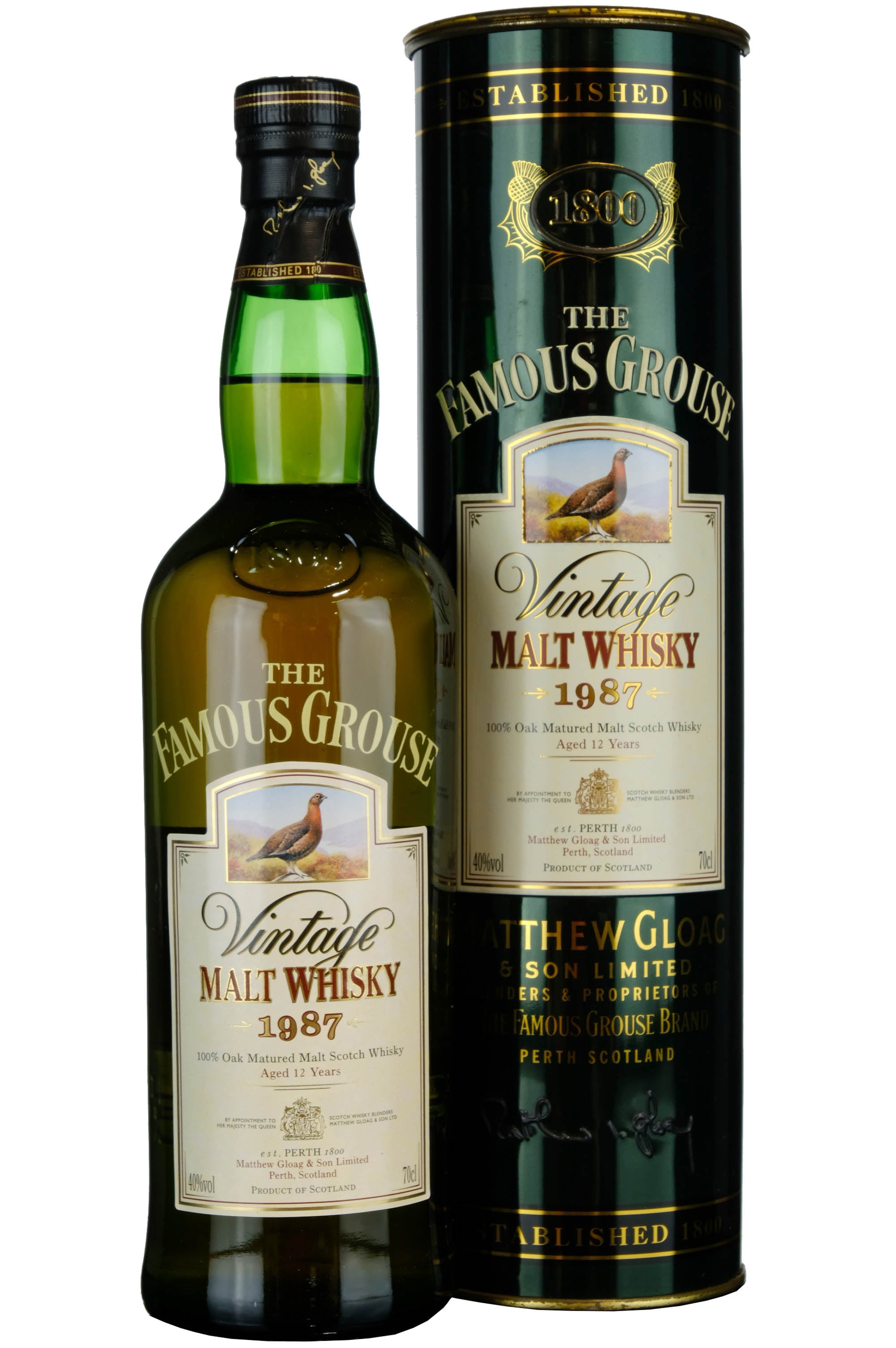 Famous Grouse 1987 | 12 Year Old