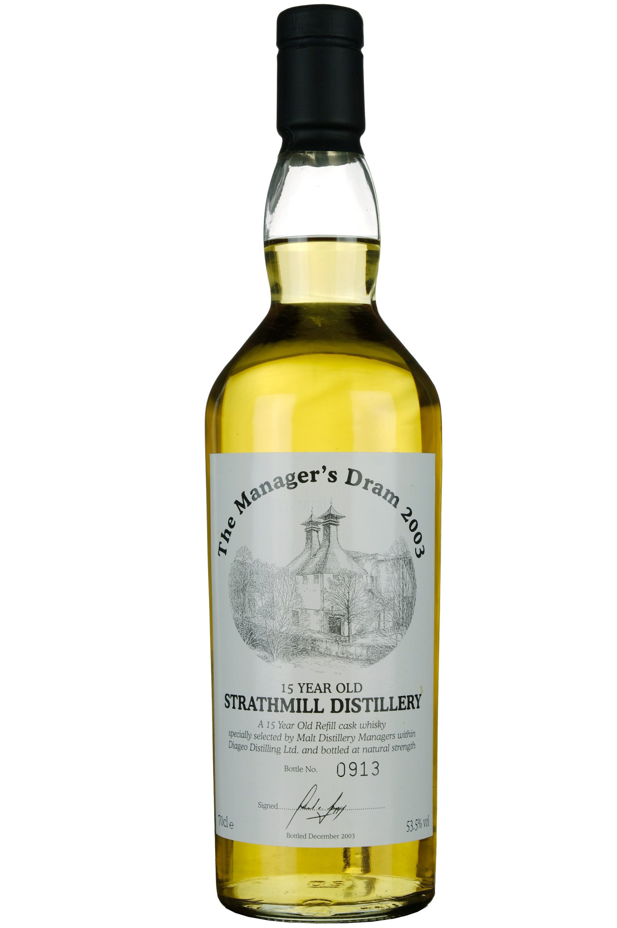 Strathmill 15 Year Old The Manager's Dram 2003 Release