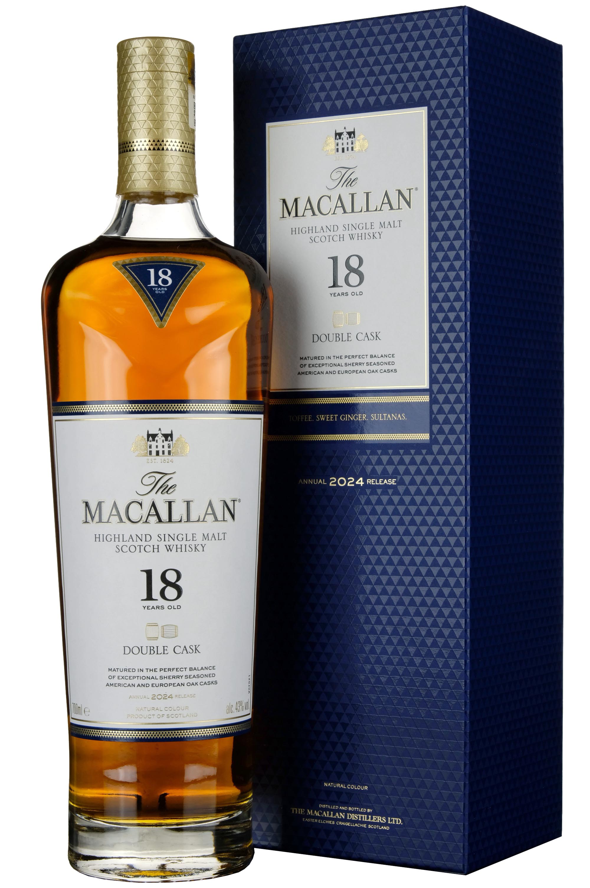 Macallan 18 Year Old Double Cask 2024 Release
