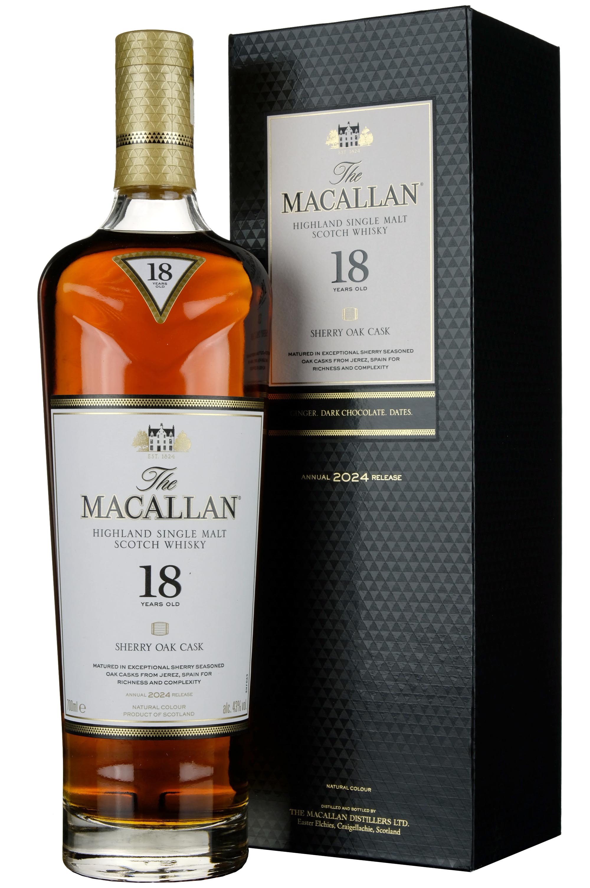 Macallan 18 Year Old Sherry Oak Cask 2024 Release