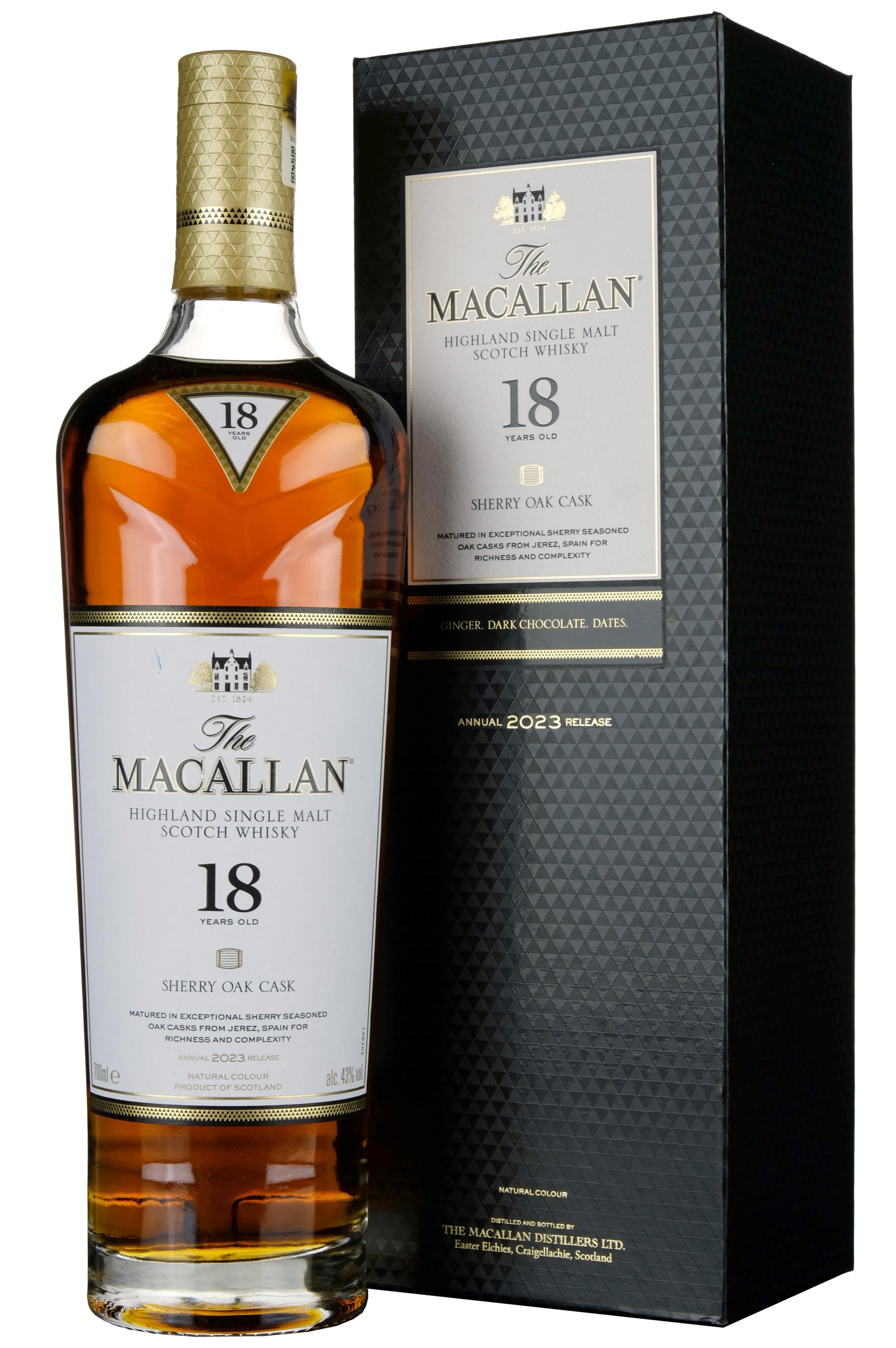 Macallan 18 Year Old Sherry Oak Cask 2023 Release