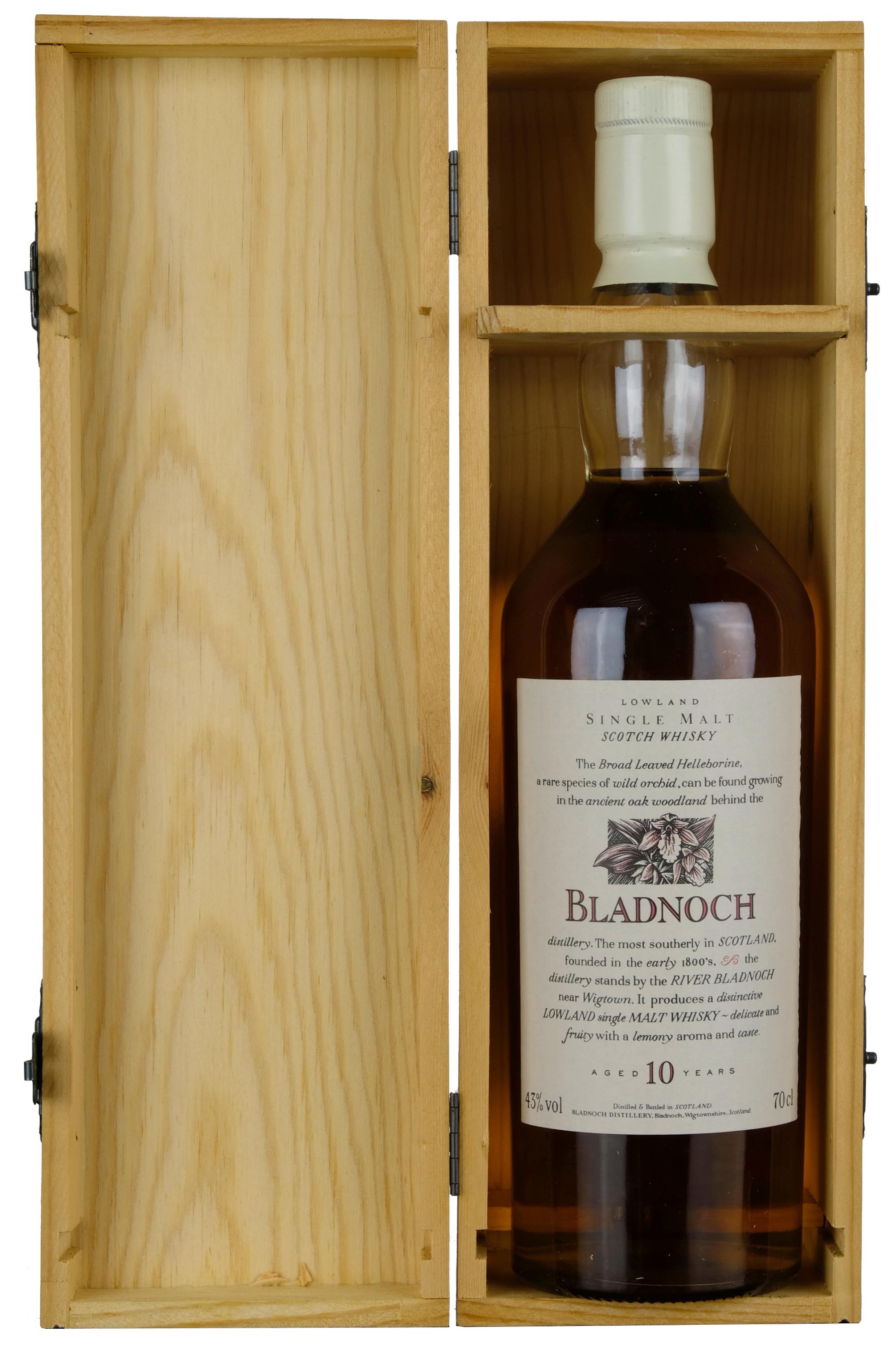Bladnoch 10 Year Old Flora & Fauna White Cap
