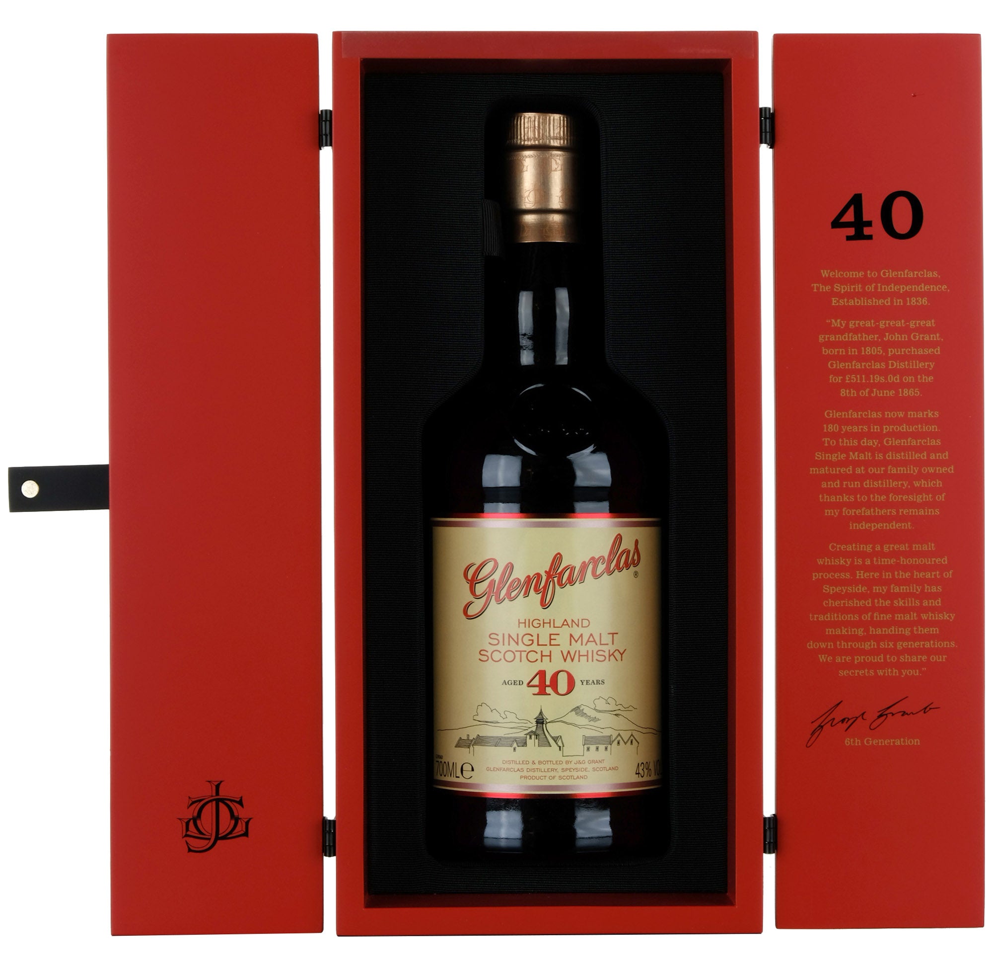 Glenfarclas 40 Year Old Warehouse Bottled 2022