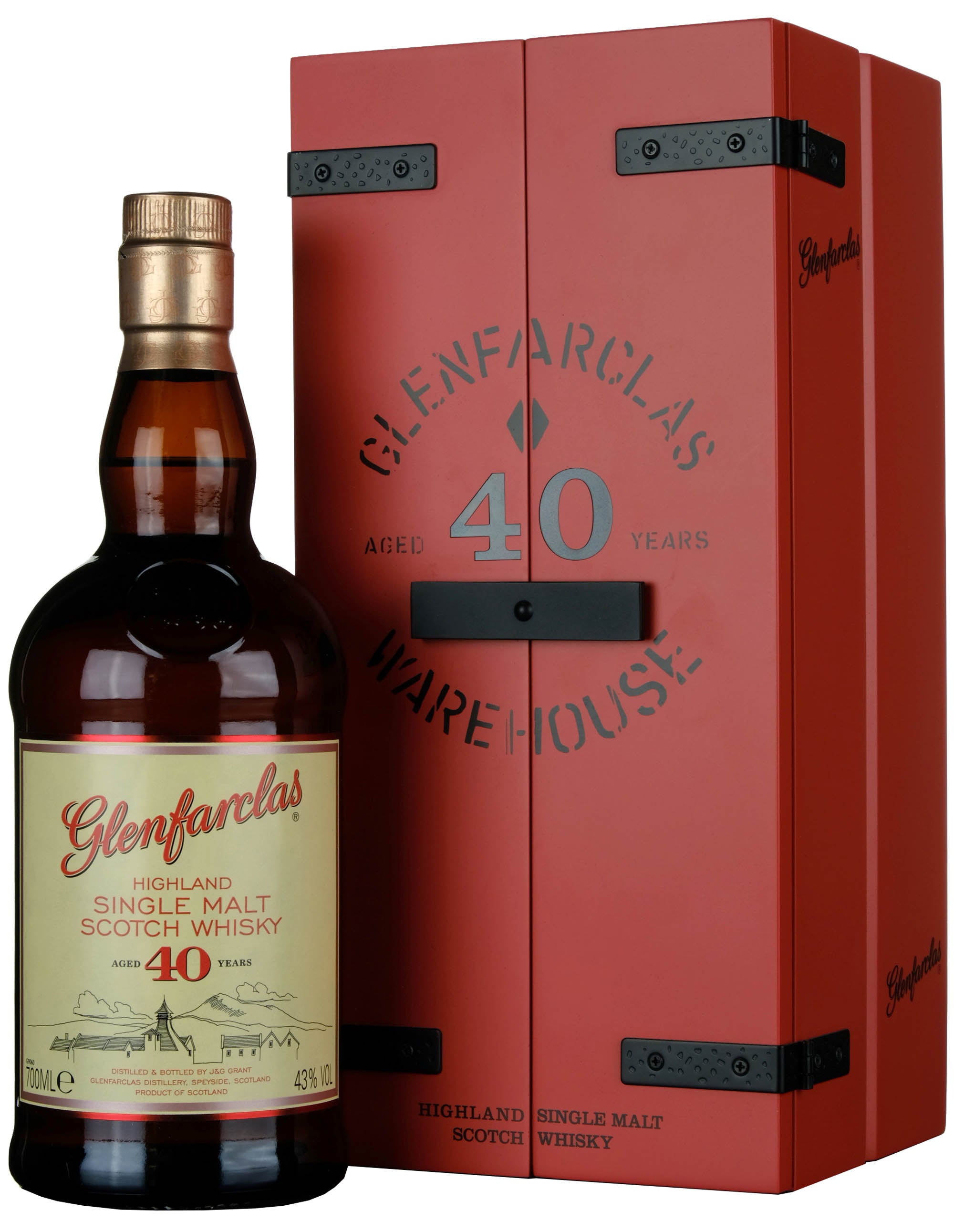 Glenfarclas 40 Year Old Warehouse Bottled 2022