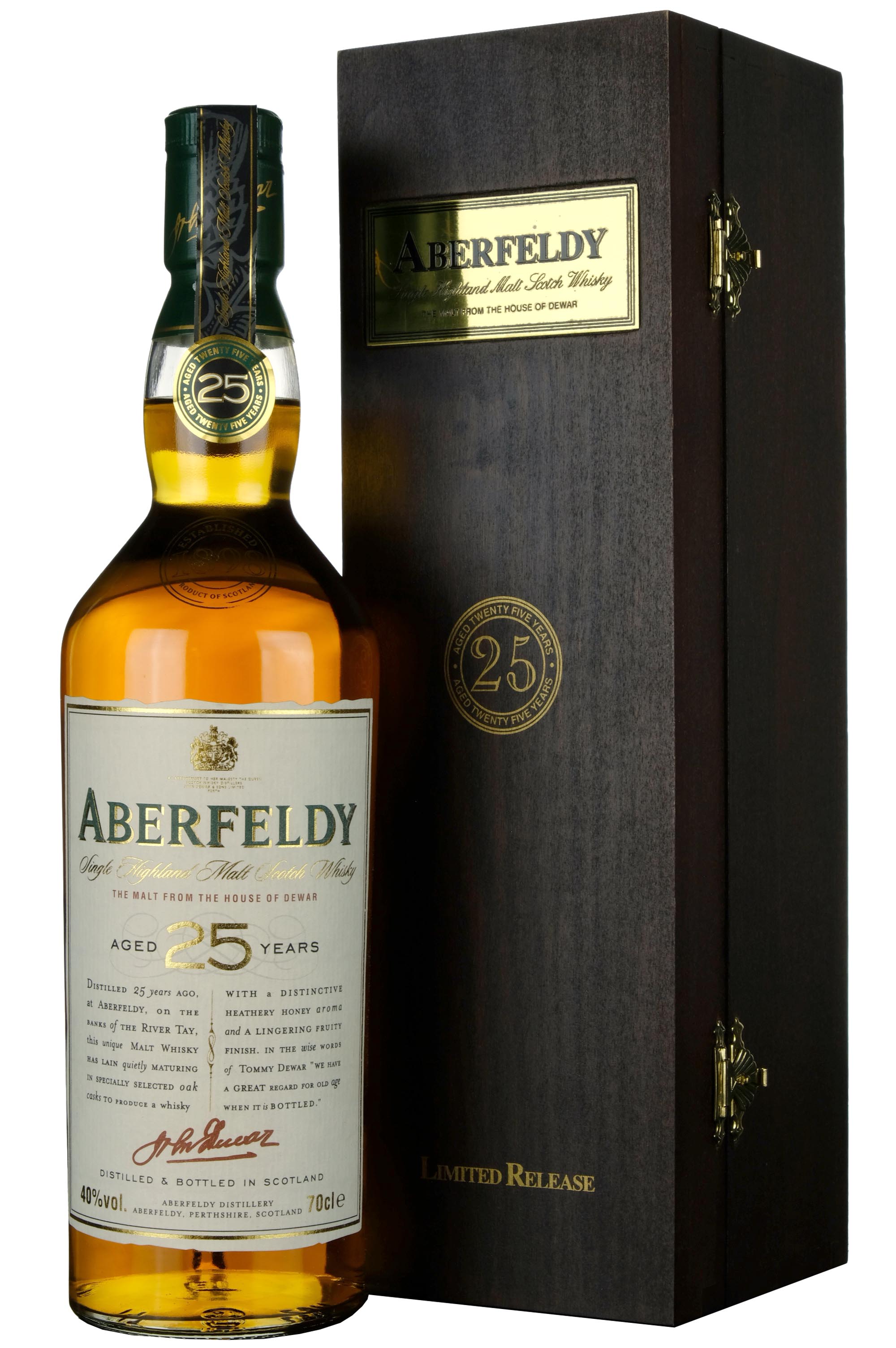 Aberfeldy 25 Year Old Early 2000s
