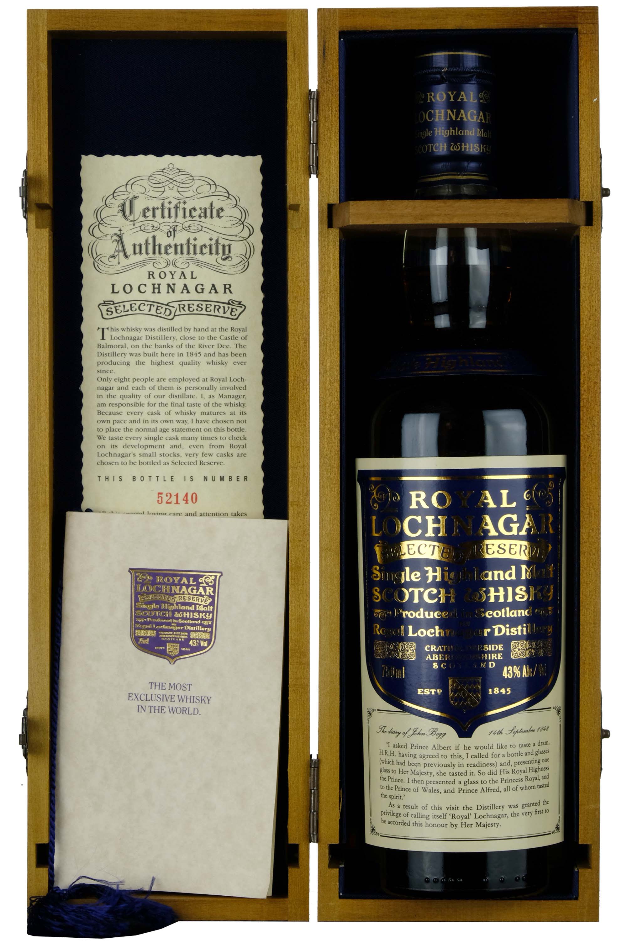 Royal Lochnagar Selected Reserve Circa 2000