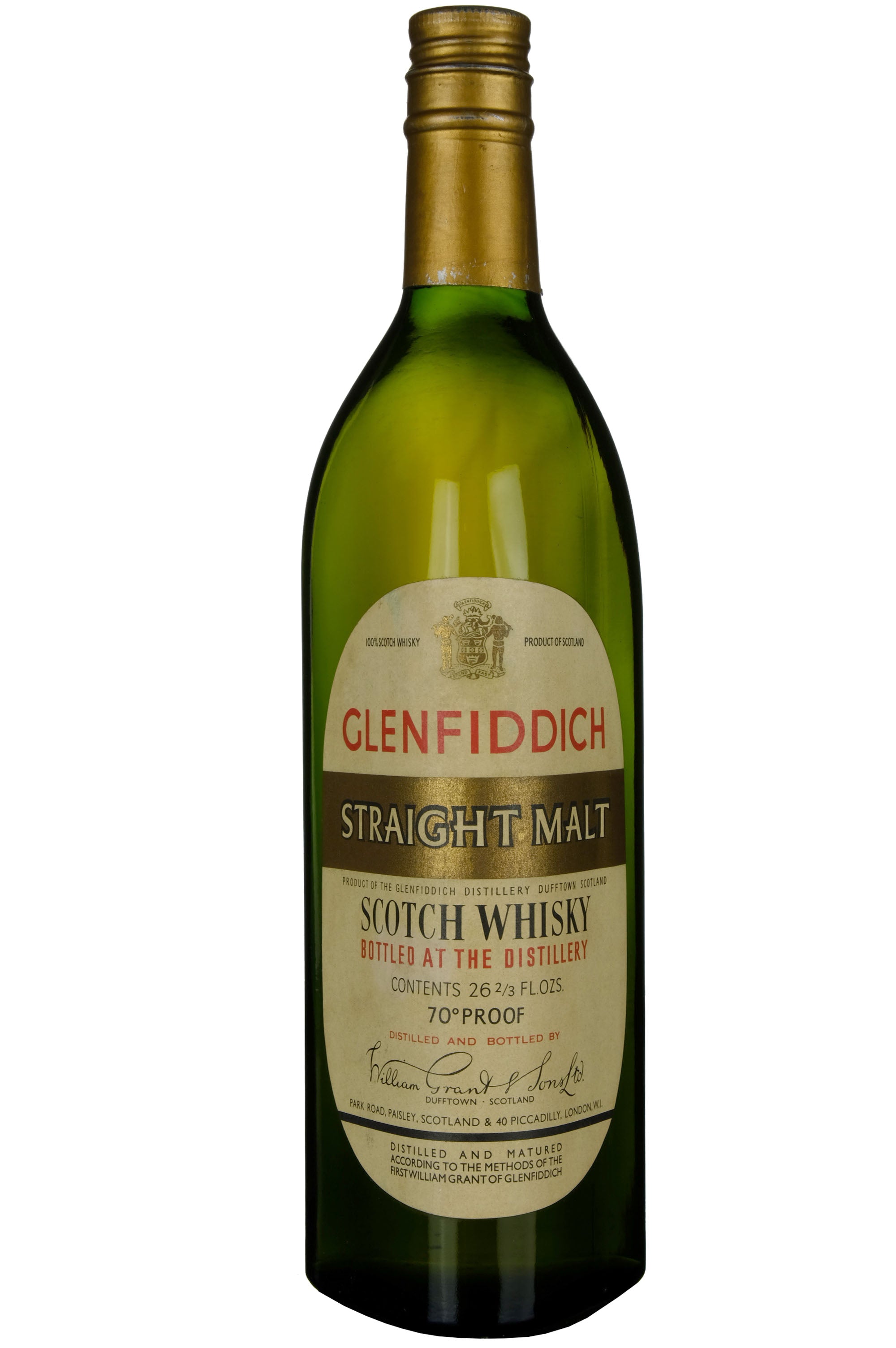 Glenfiddich Straight Malt 1960s