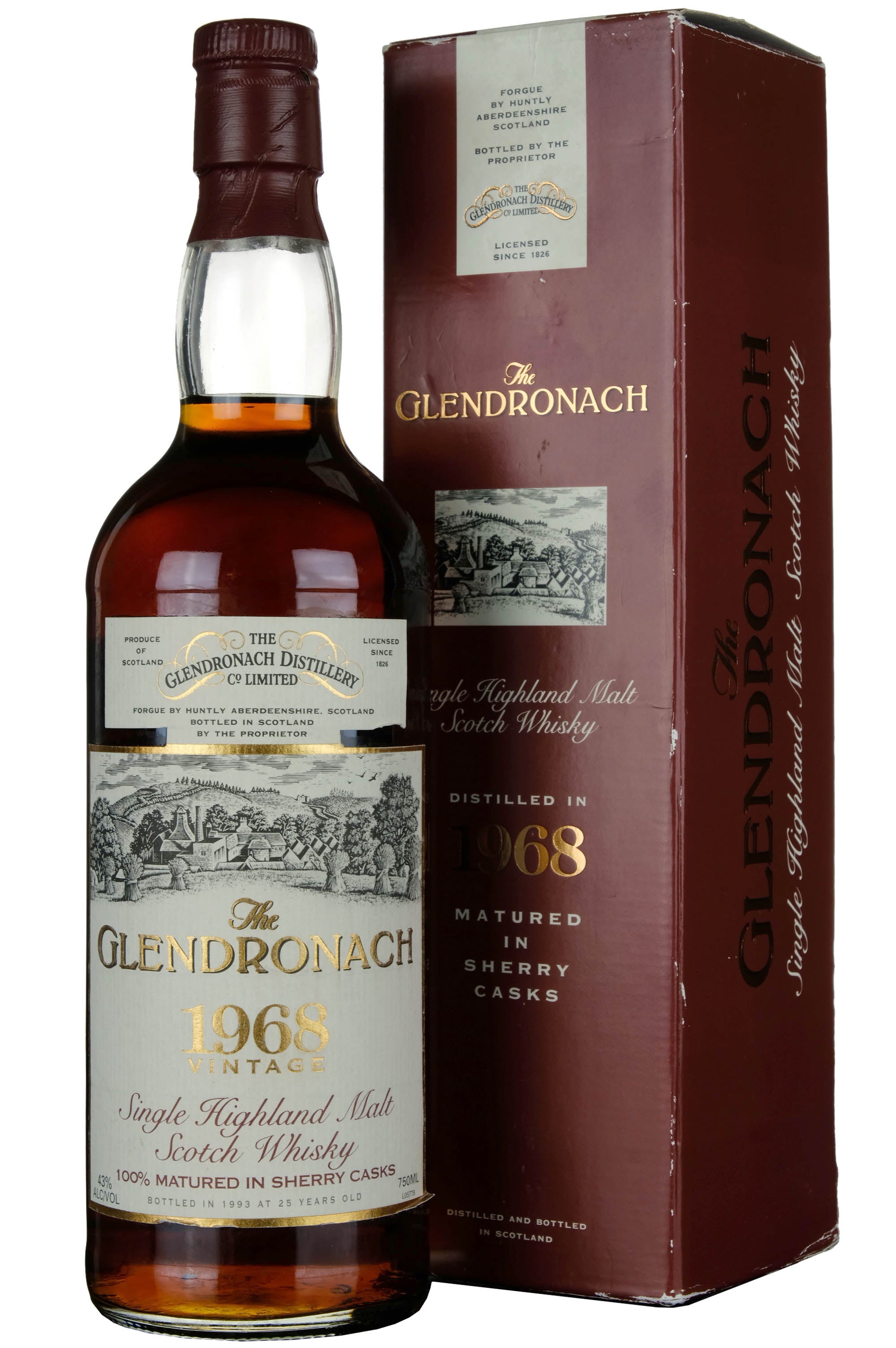 Glendronach 1968-1993 | 25 Year Old