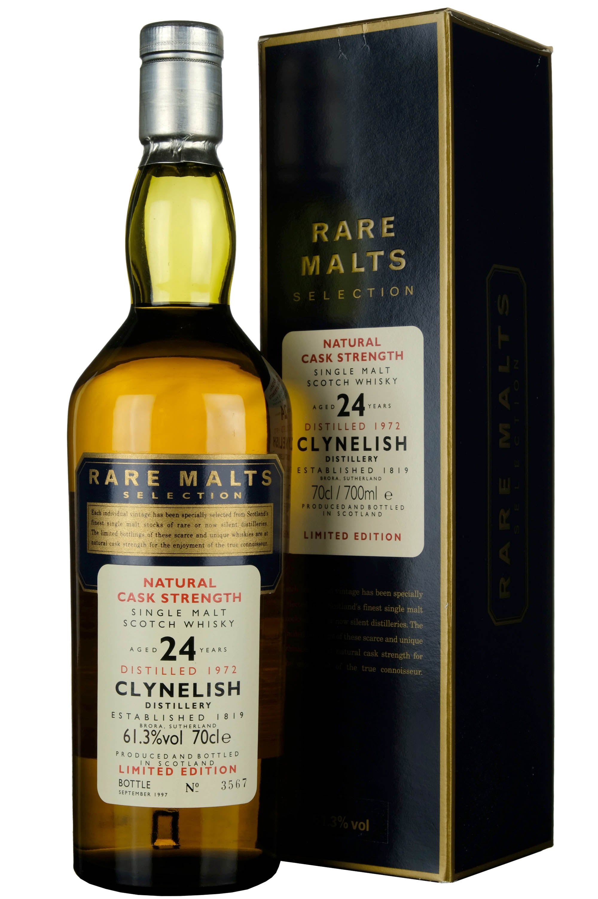 Clynelish 1972-1997 | 24 Year Old Rare Malts Selection 61.3%
