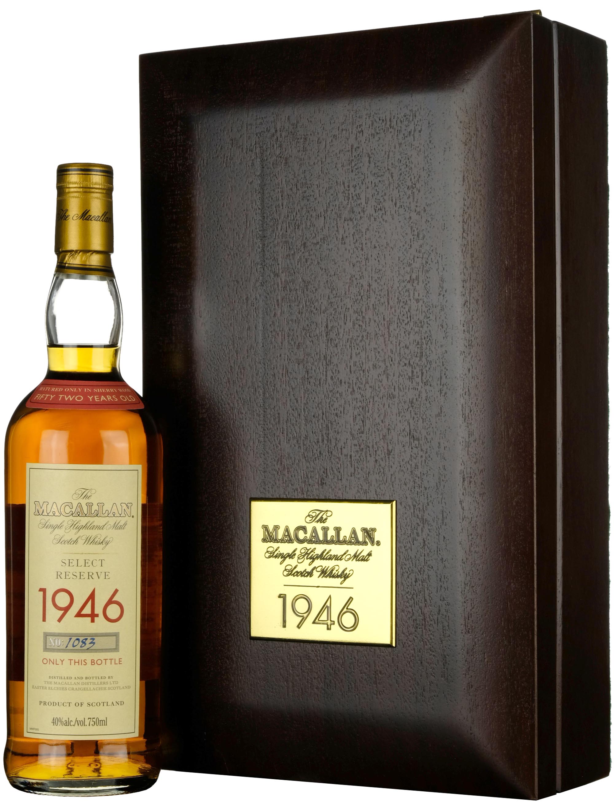 Macallan 1946-1998 | 52 Year Old Select Reserve US Import