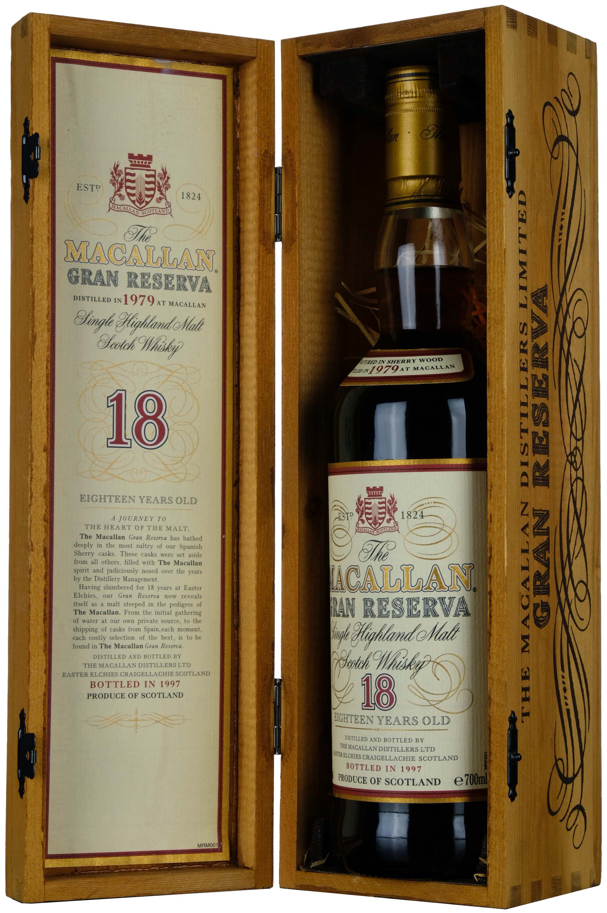 Macallan 1979 18 Year Old Gran Reserva - Whisky-Online Shop