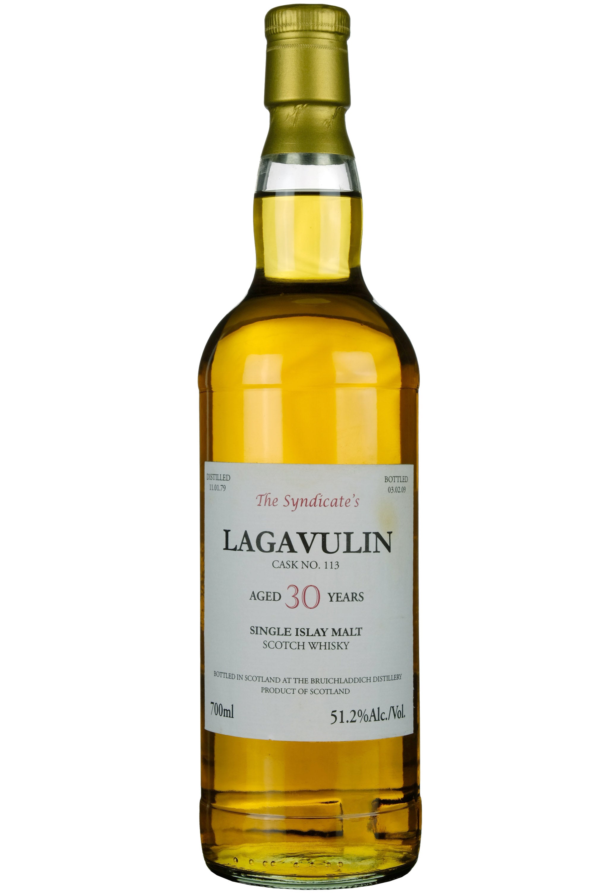 Lagavulin 1979-2009 | 30 Year Old The Syndicate's Single Cask 113